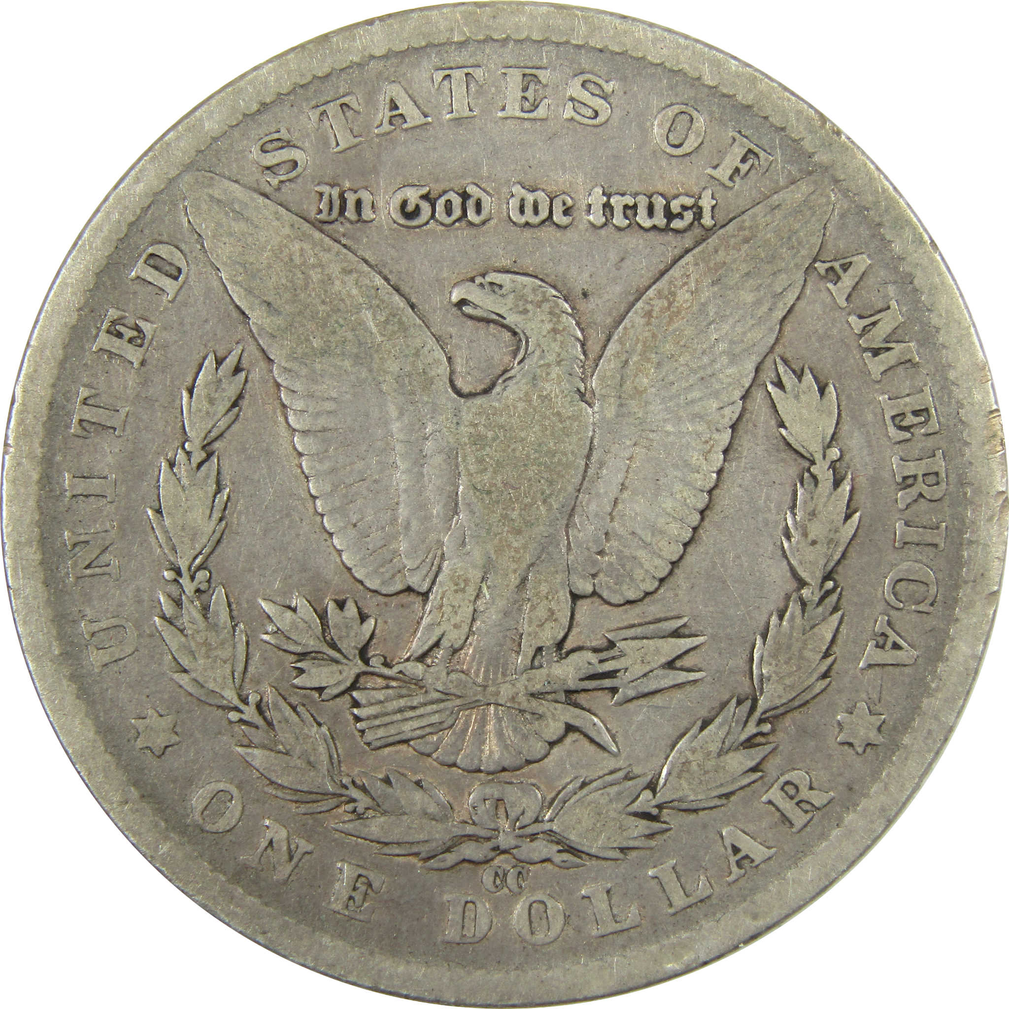 1890 CC Morgan Silver Dollar VG Very Good Details $1 Coin SKU:CP1362 - Morgan coin - Morgan silver dollar - Morgan silver dollar for sale - Profile Coins & Collectibles