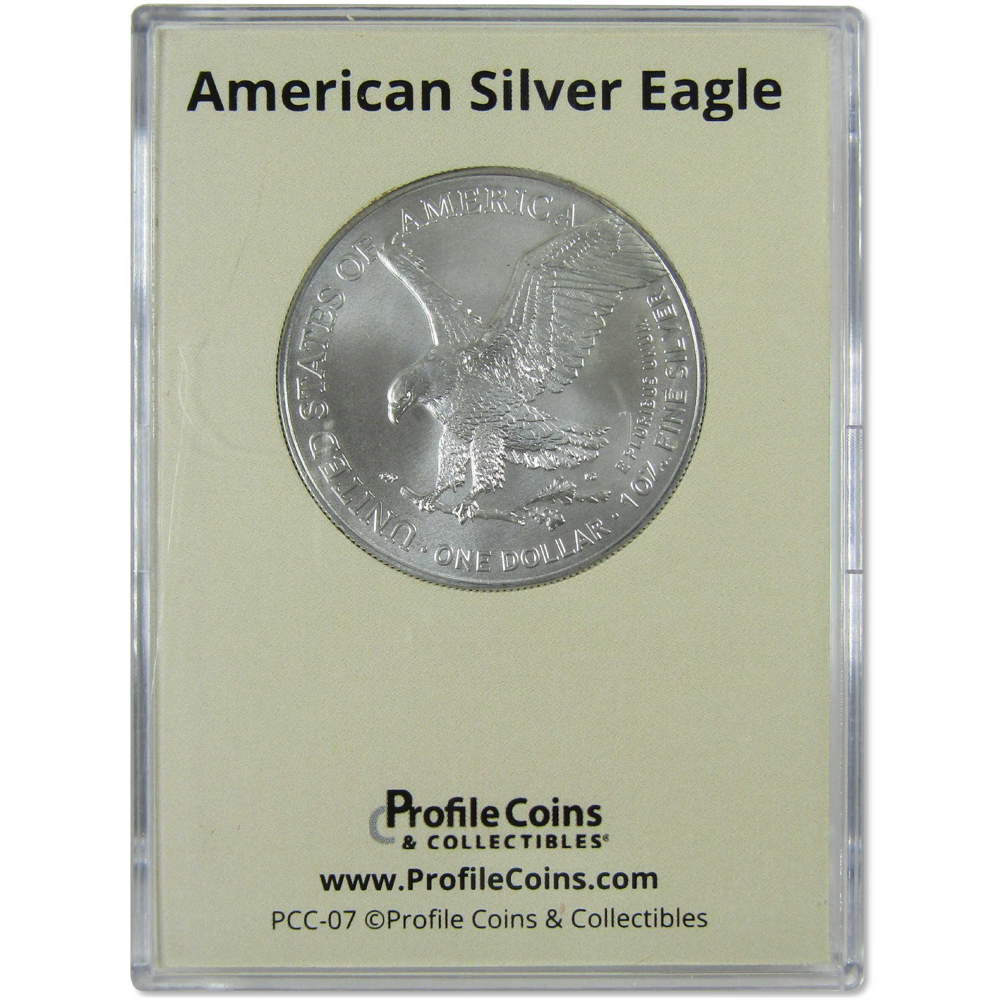 2026 American Silver Eagle Uncirculated Coin with Welcome Baby Holder