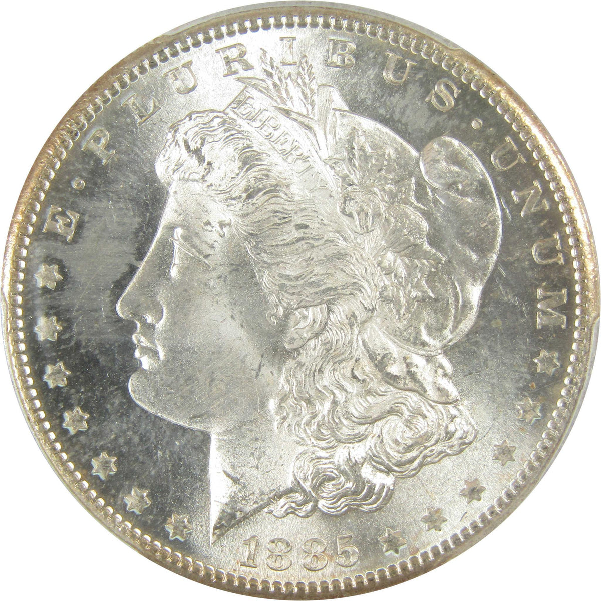 1885 S Morgan Silver Dollar MS 64 PCGS Uncirculated $1 Coin SKU:I27491 - Morgan coin - Morgan silver dollar - Morgan silver dollar for sale - Profile Coins & Collectibles