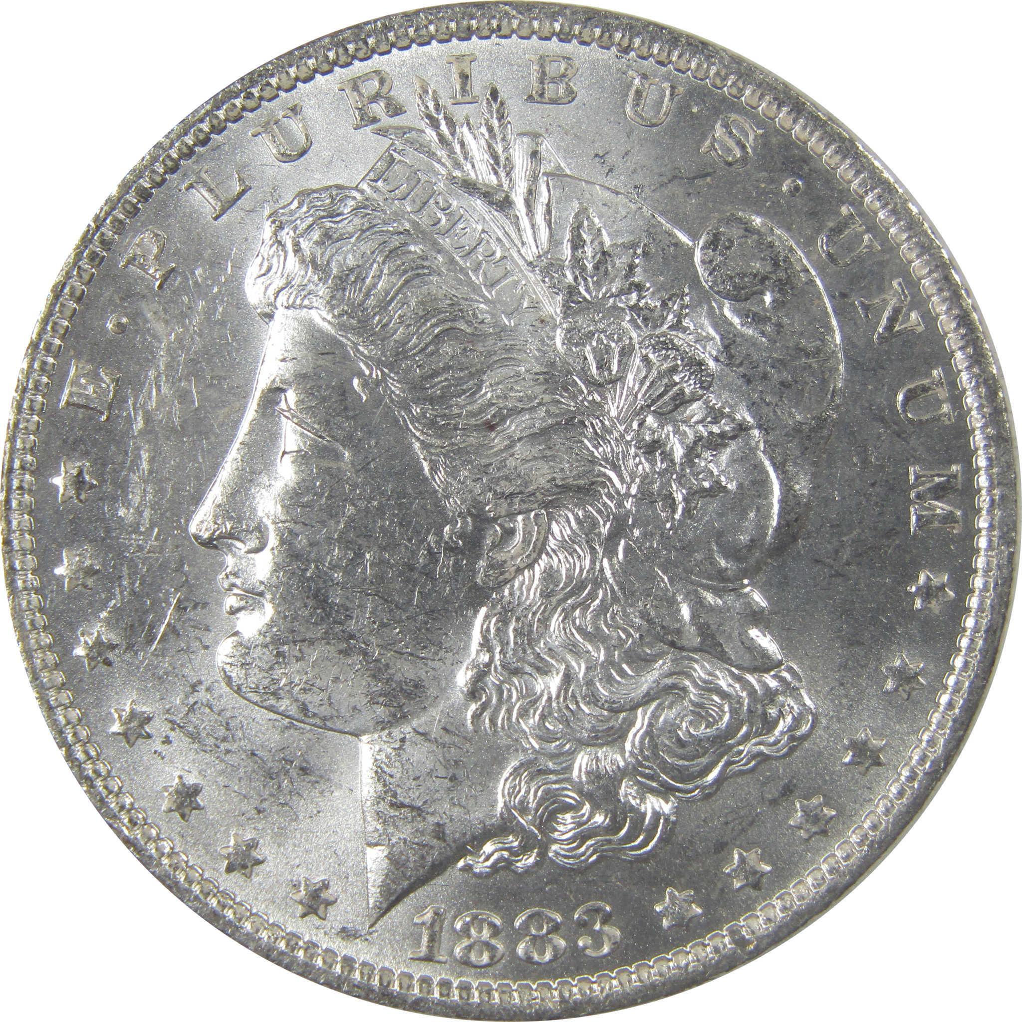 1883 O Morgan Silver Dollar Uncirculated Mint State $1 Coin SKU:I24843 - Morgan coin - Morgan silver dollar - Morgan silver dollar for sale - Profile Coins & Collectibles