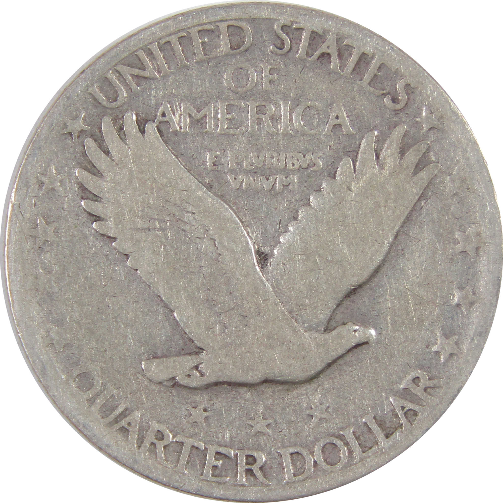 1927 S Standing Liberty Quarter G Good Silver 25c Coin SKU:I17641