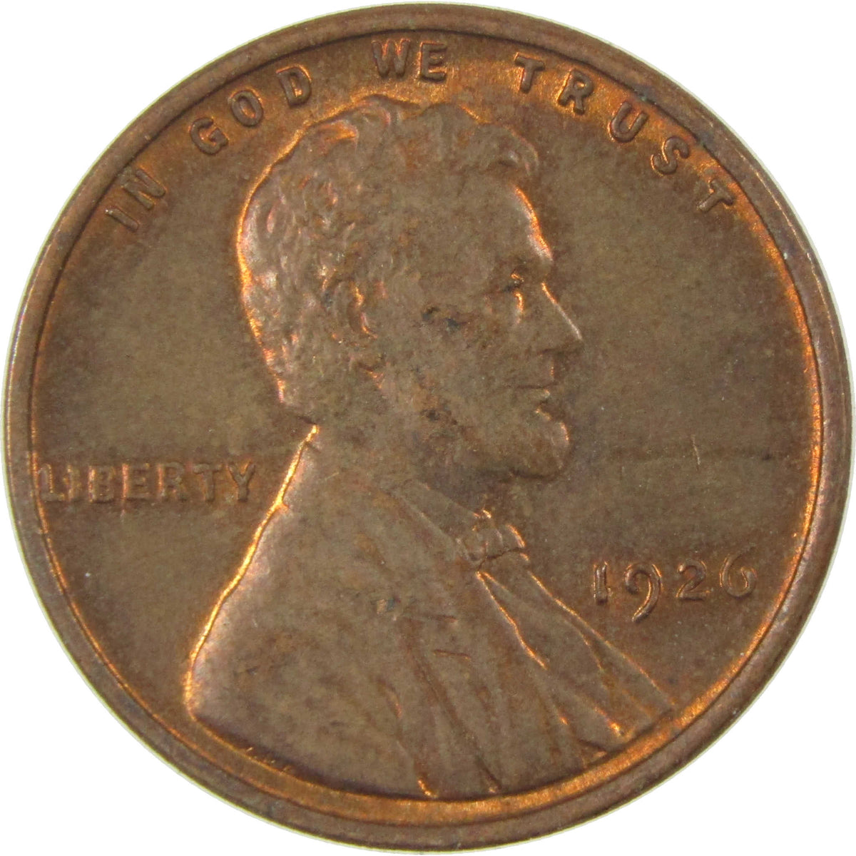 1926 Lincoln Wheat Cent Uncirculated Penny 1c Coin SKU:I28257