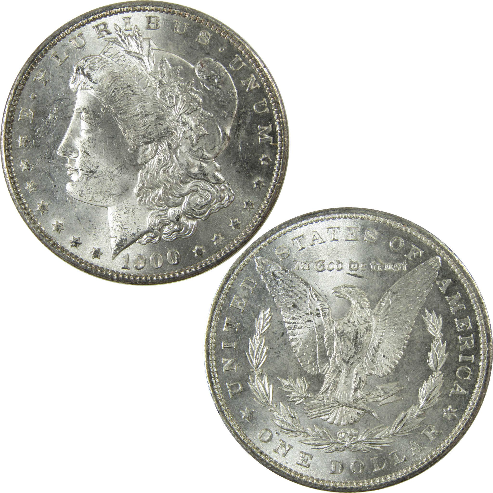 1900 Morgan Silver Dollar Uncirculated Mint State $1 Coin SKU:I27739 - Morgan coin - Morgan silver dollar - Morgan silver dollar for sale - Profile Coins & Collectibles