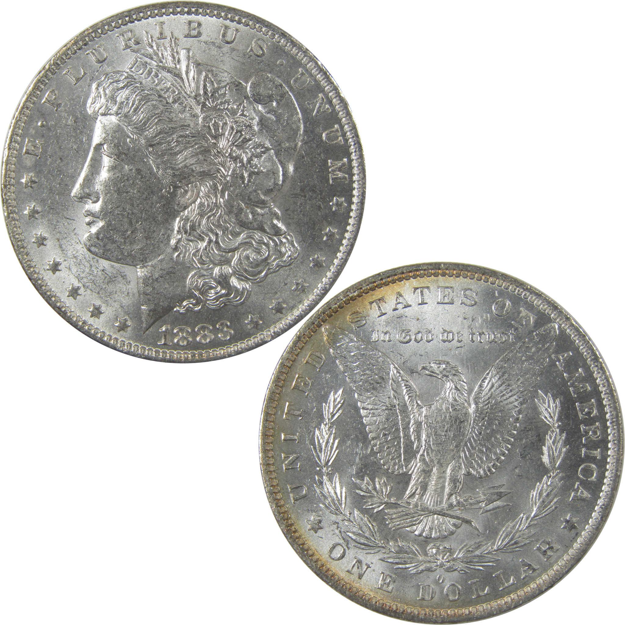 1883 O Morgan Silver Dollar Uncirculated Mint State Toned SKU:I24835
