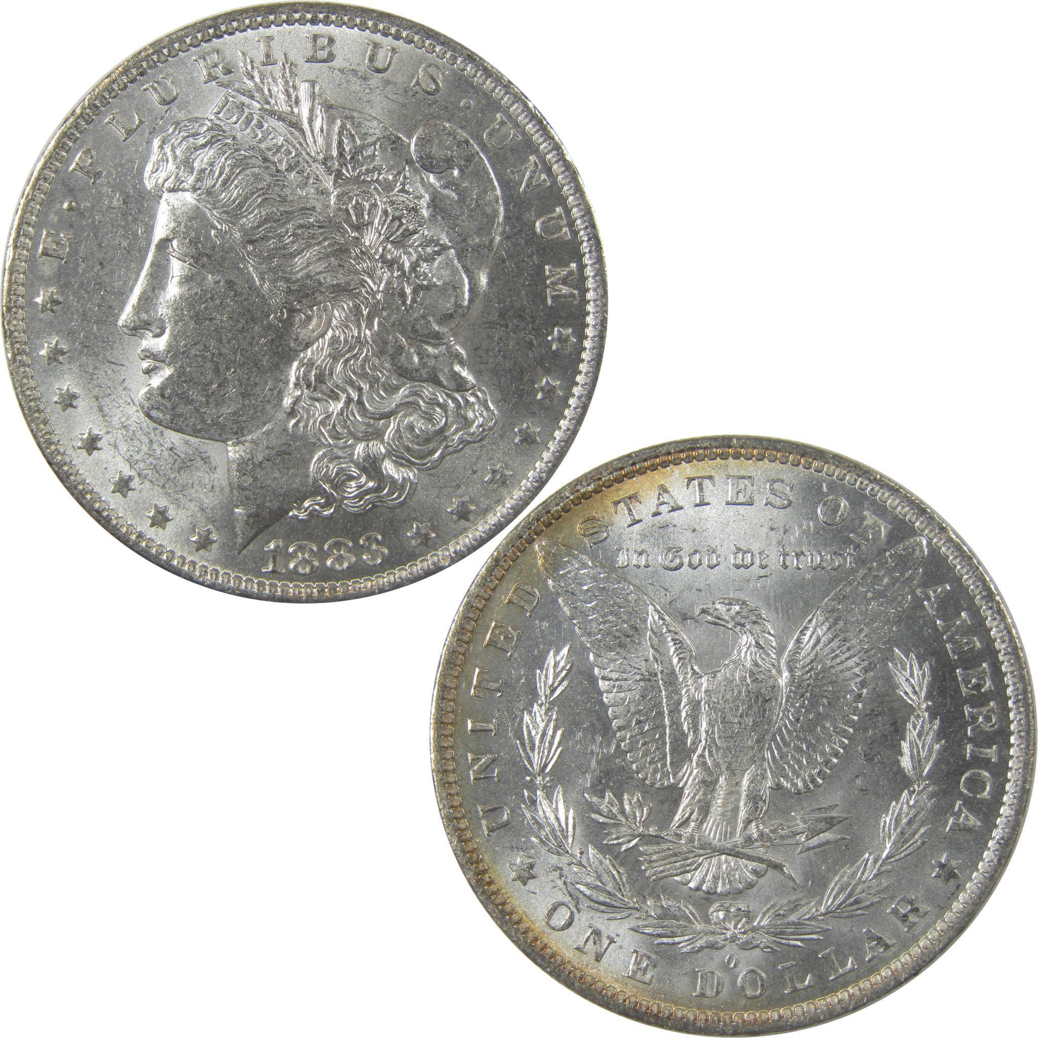 1883 O Morgan Silver Dollar Uncirculated Mint State Toned SKU:I24835