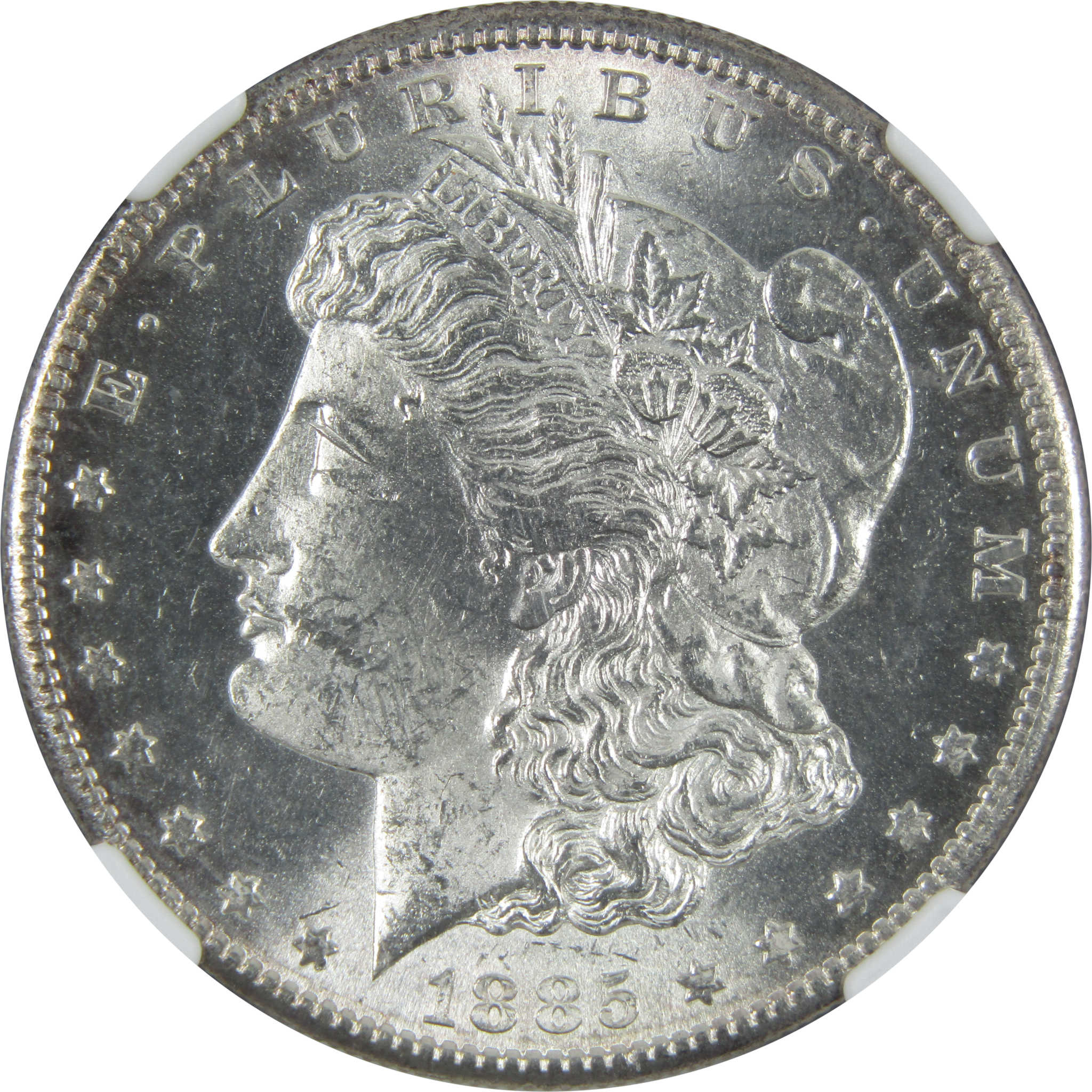1885 S Morgan Dollar MS 63 NGC Silver $1 Uncirculated Coin SKU:I14442 - Morgan coin - Morgan silver dollar - Morgan silver dollar for sale - Profile Coins & Collectibles