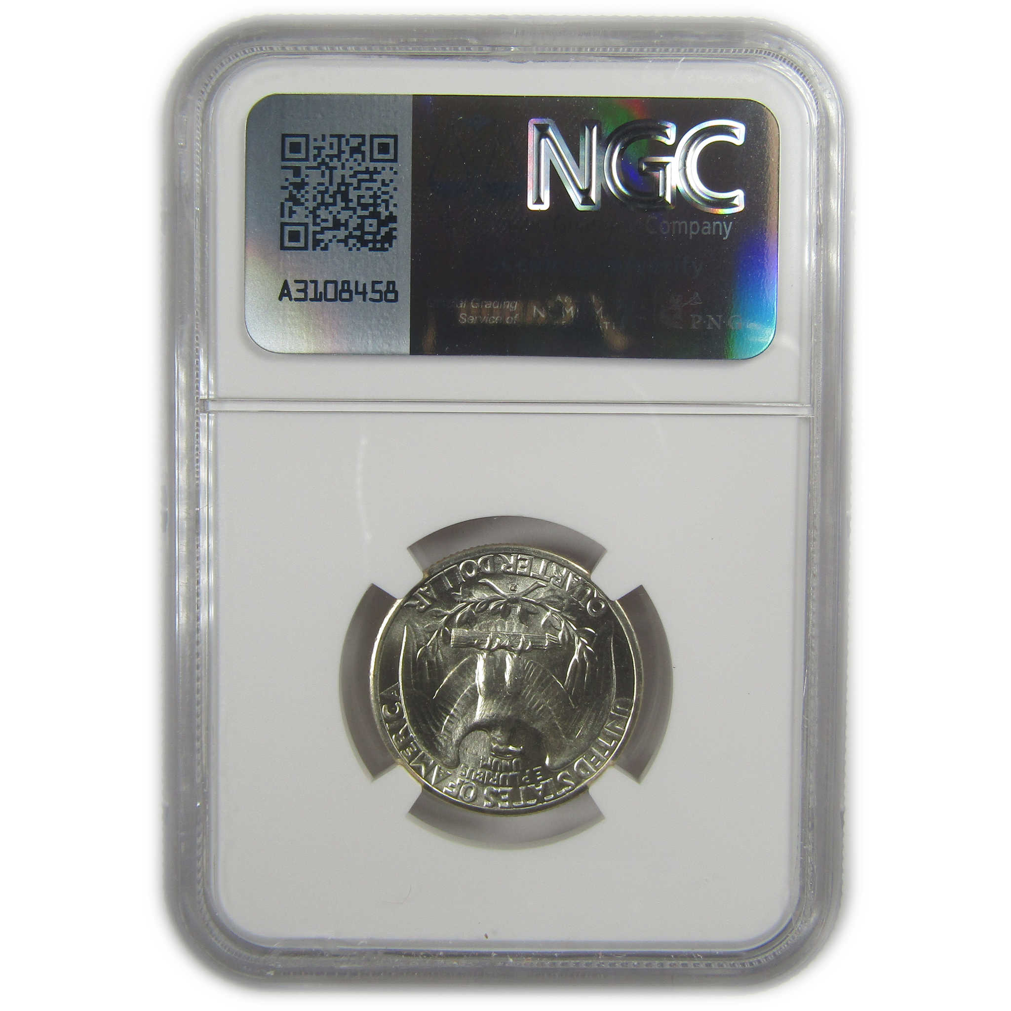 1944 D Washington Quarter MS 66 NGC Silver Bag Fragment SKU:I20504