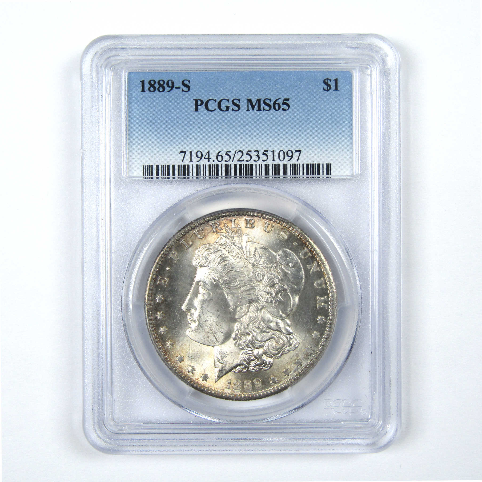 1889 S Morgan Dollar MS 65 PCGS Silver $1 Uncirculated Coin SKU:I15074 - Morgan coin - Morgan silver dollar - Morgan silver dollar for sale - Profile Coins & Collectibles
