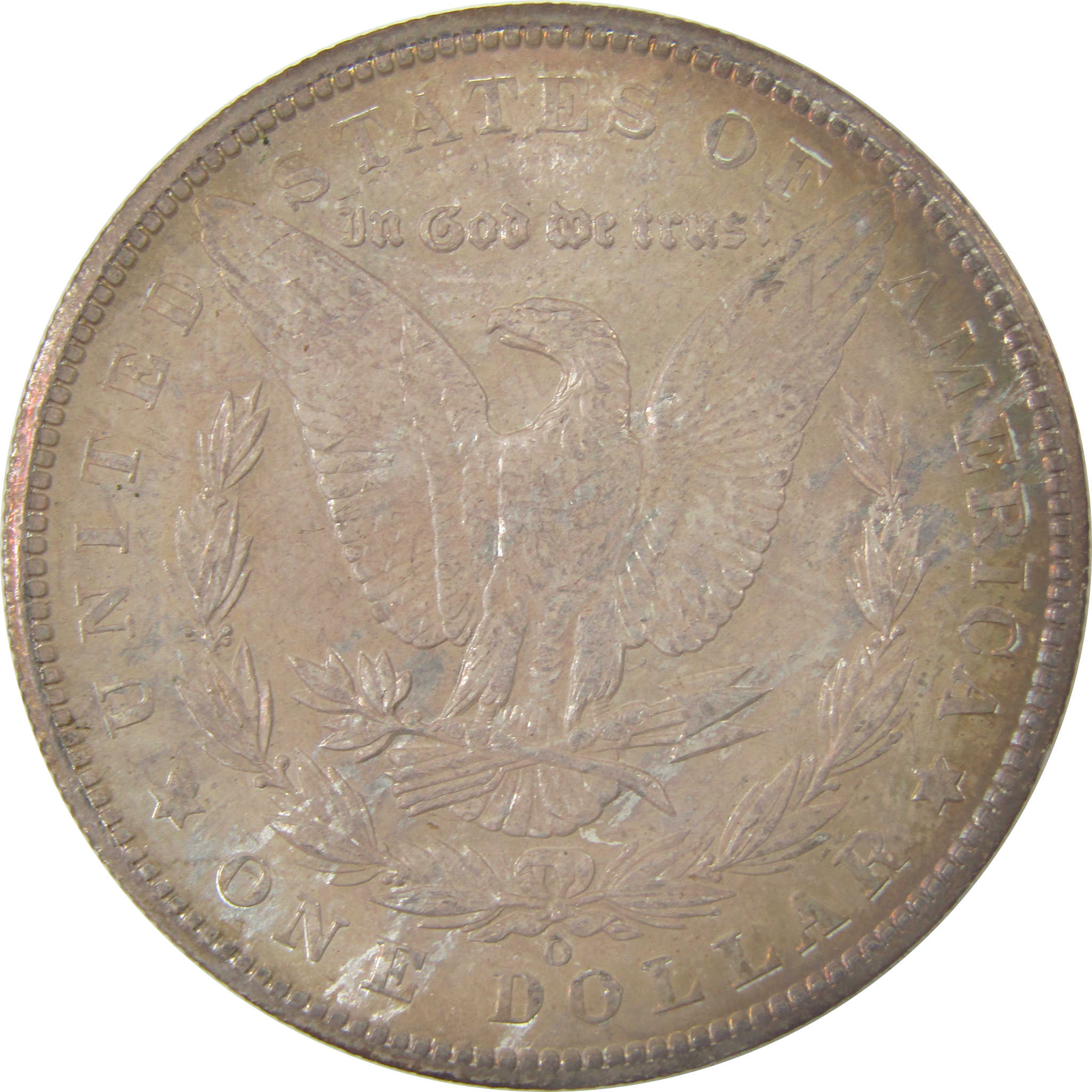 1902 O Morgan Silver Dollar Uncirculated Mint State Toned SKU:I23521