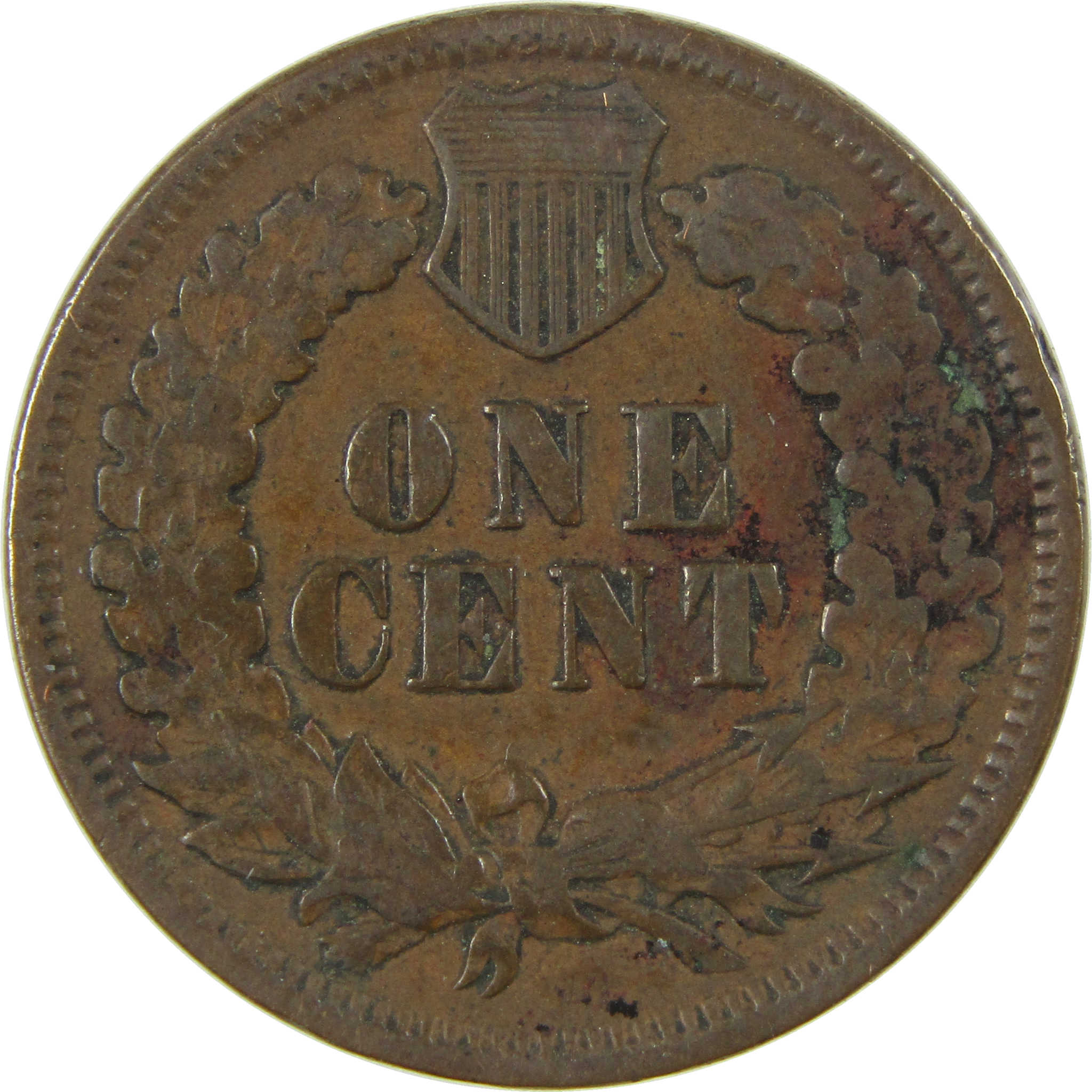 1874 Indian Head Cent VG Very Good Details Penny 1c Coin SKU:I27254