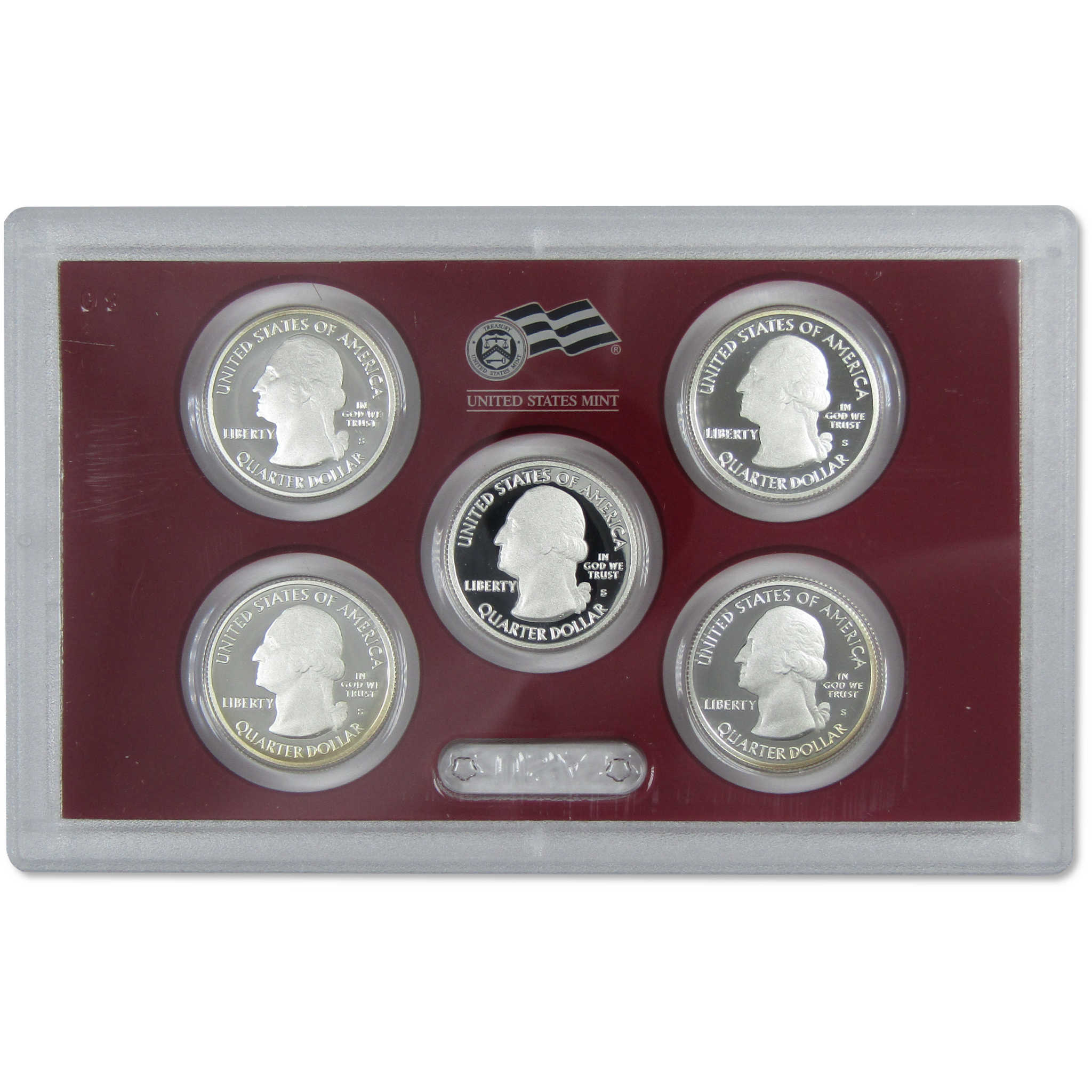 2010 America the Beautiful Quarter Silver Proof Set U.S. Mint OGP COA