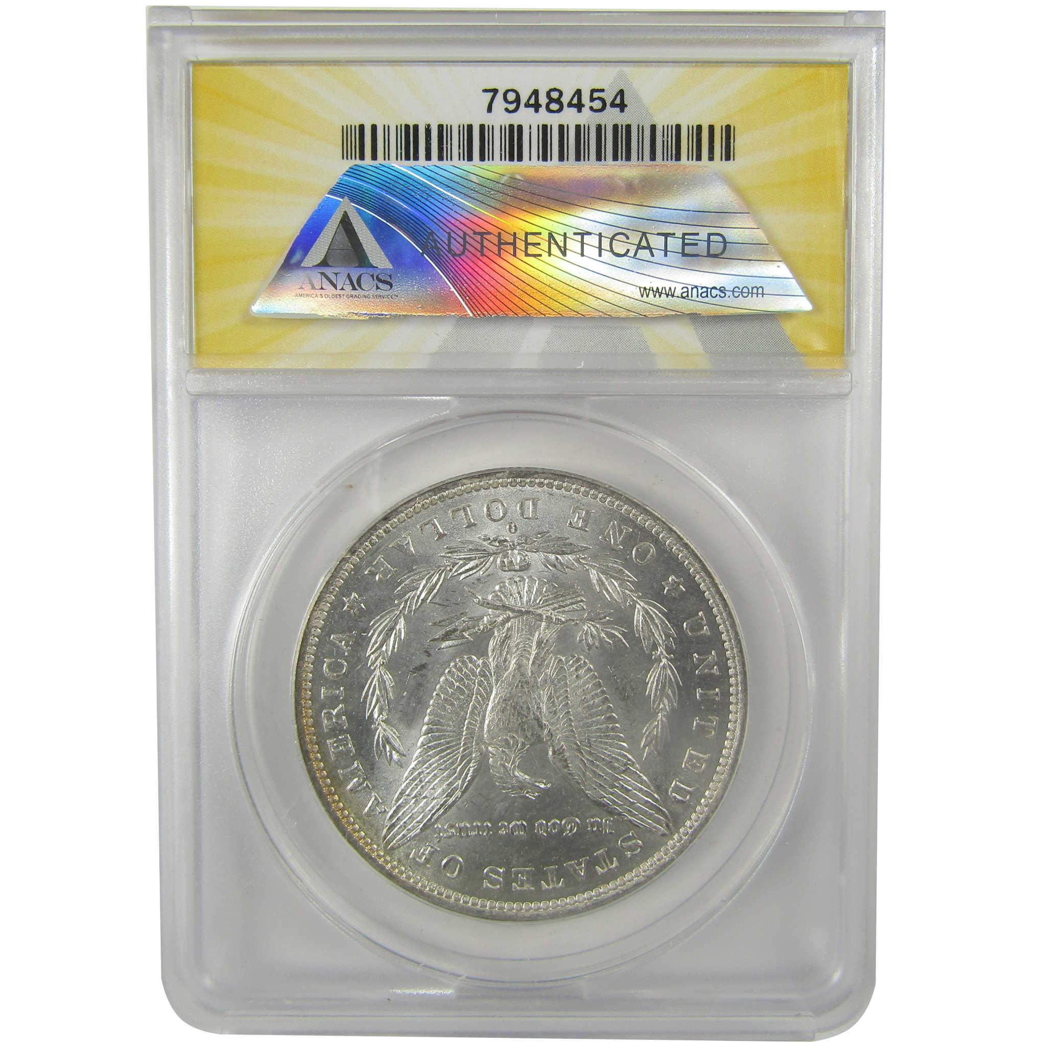 1882 O/S VAM-4 Recessed Top 100 Morgan Dollar MS 62 ANACS SKU:I21942 - Morgan coin - Morgan silver dollar - Morgan silver dollar for sale - Profile Coins & Collectibles