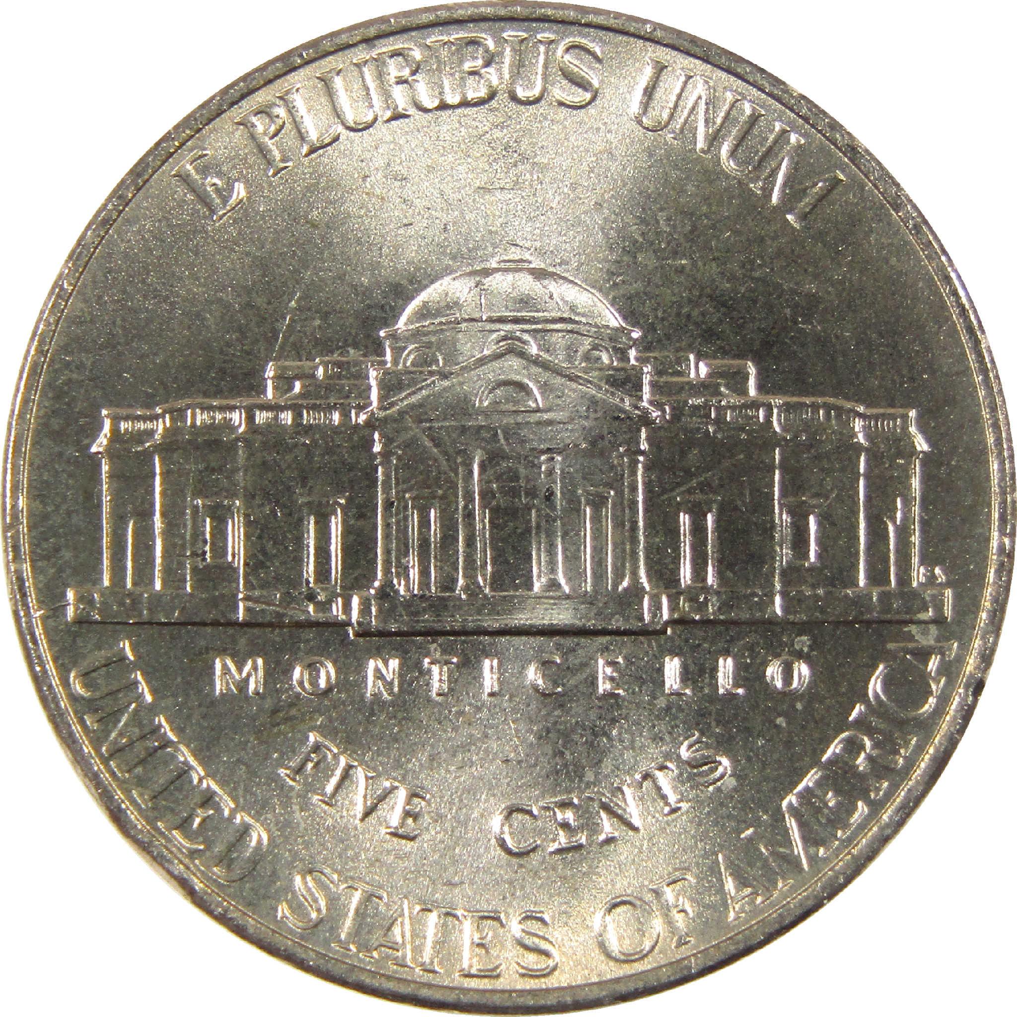 2007 P Jefferson Nickel Uncirculated 5c Coin