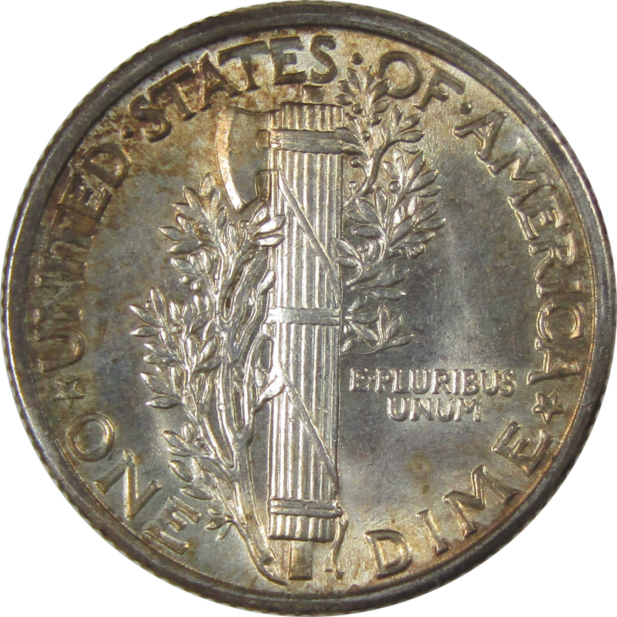 1942 Mercury Silver Dime BU Choice Uncirculated Mint State SKU:I23891