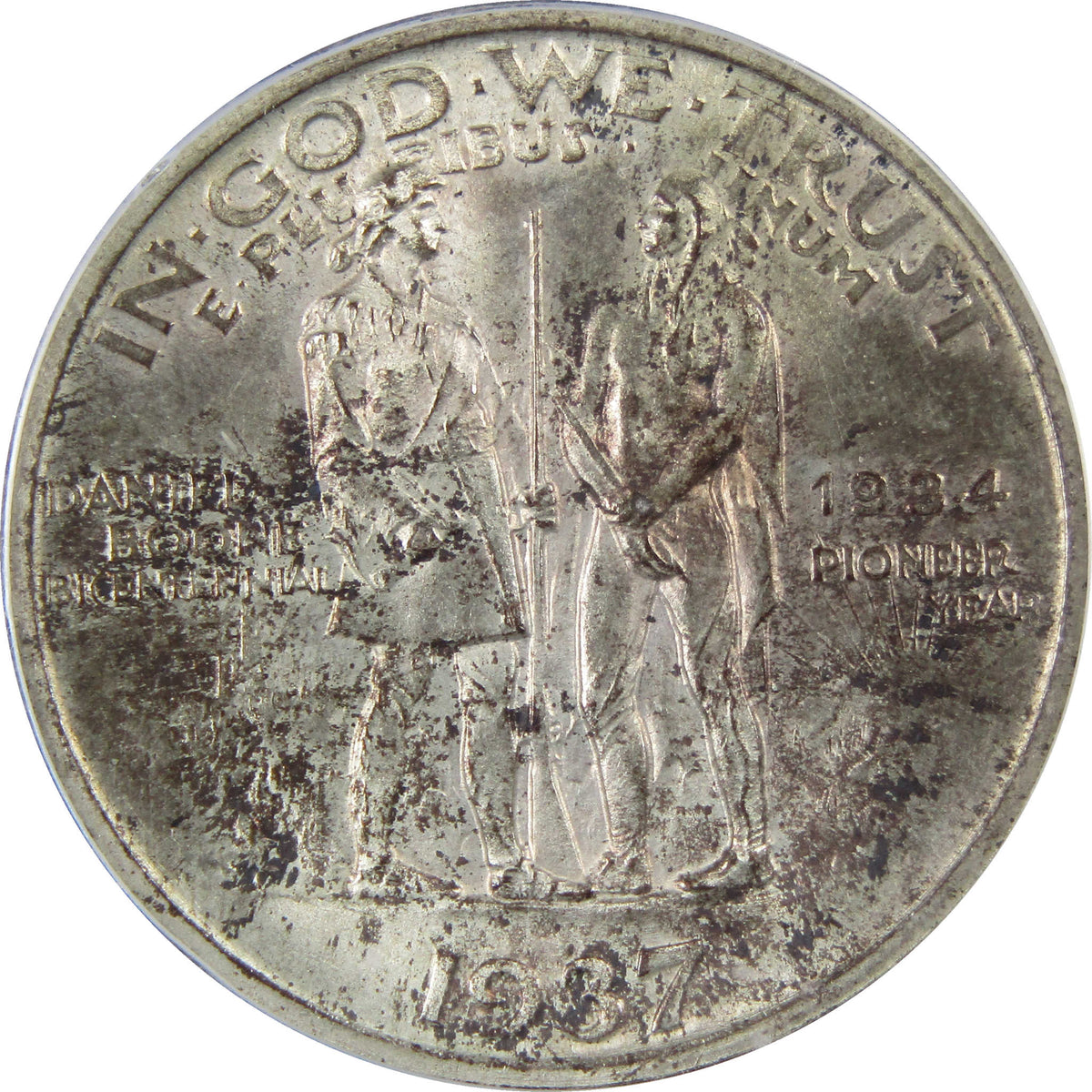 1937 Daniel Boone Bicentennial Silver Half Dollar MS 65 ICG SKU:I29073