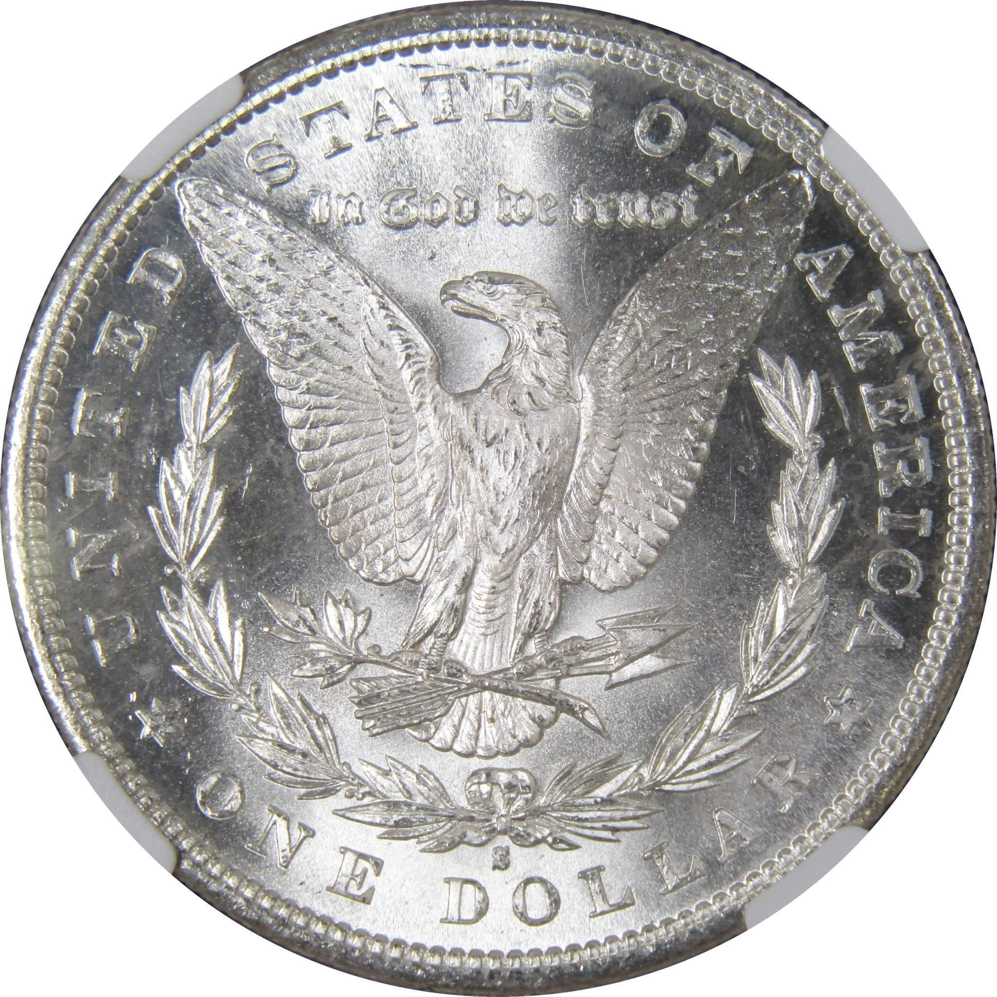 1881 S Morgan Dollar MS 64 NGC Silver Uncirculated $1 Coin