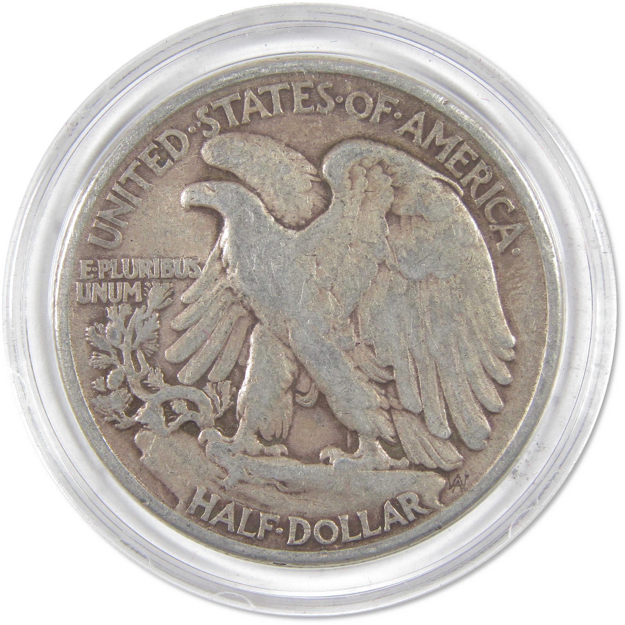Liberty Walking Silver Half Dollar All-Mint PDS Circulated 3 Coin Set
