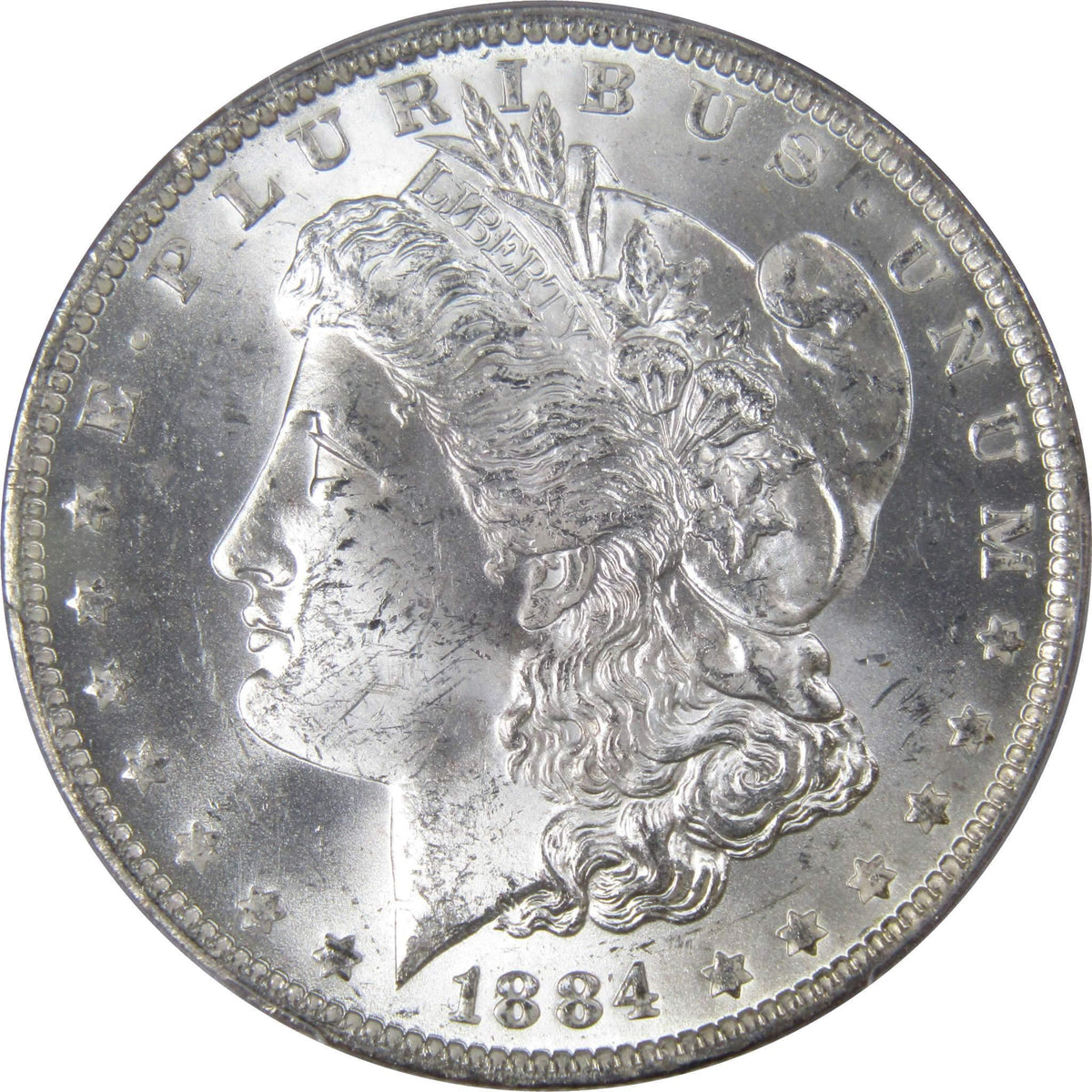 1884 O Morgan Silver Dollar MS 63 PCGS Uncirculated $1 Coin - Morgan coin - Morgan silver dollar - Morgan silver dollar for sale - Profile Coins & Collectibles