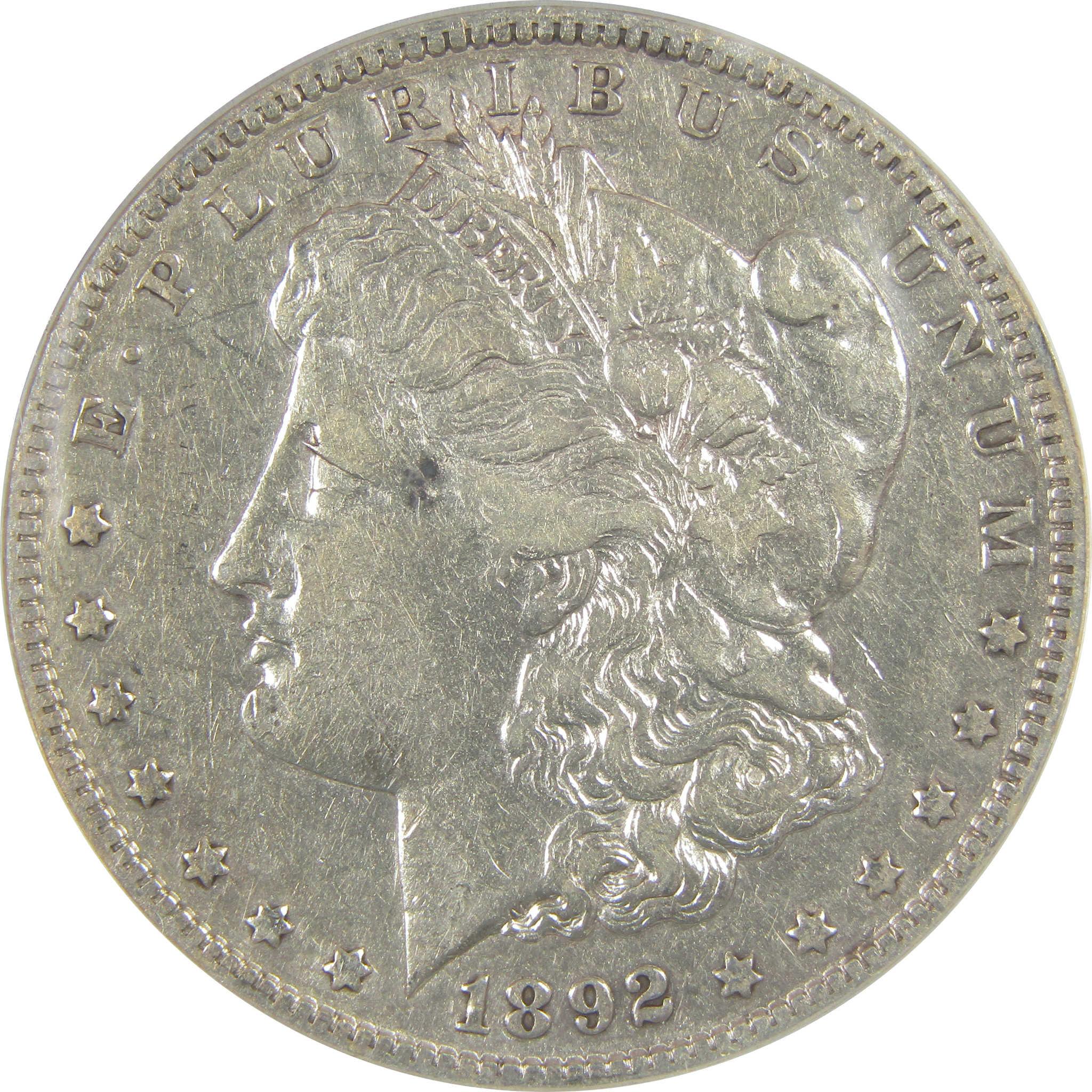 1892 S Morgan Dollar EF 40 Details ANACS Silver $1 Coin SKU:I21357 - Morgan coin - Morgan silver dollar - Morgan silver dollar for sale - Profile Coins & Collectibles