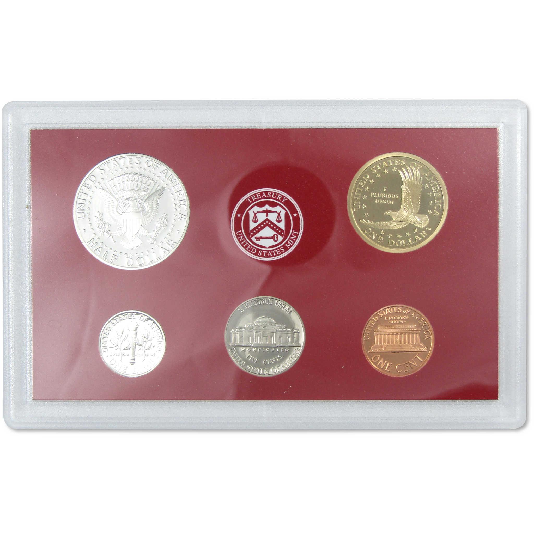 2002 Silver Proof Set U.S. Mint Original Government Packaging OGP COA