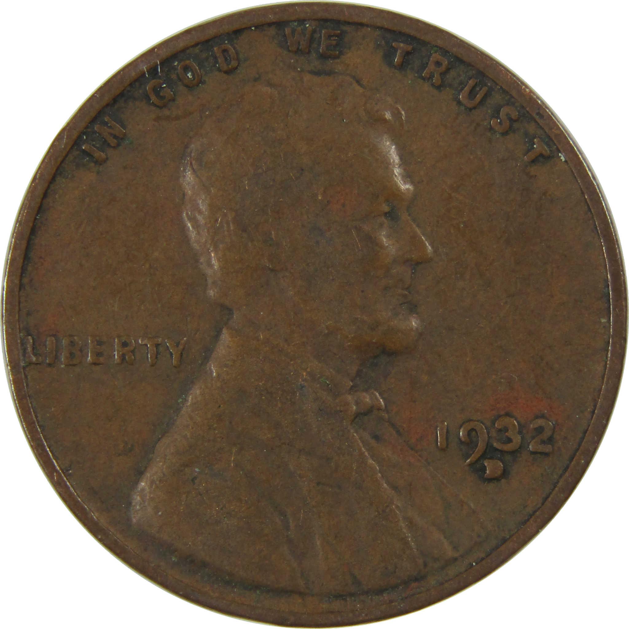 1932 D Lincoln Wheat Cent F Fine Penny 1c Coin Collectible SKU:I27122