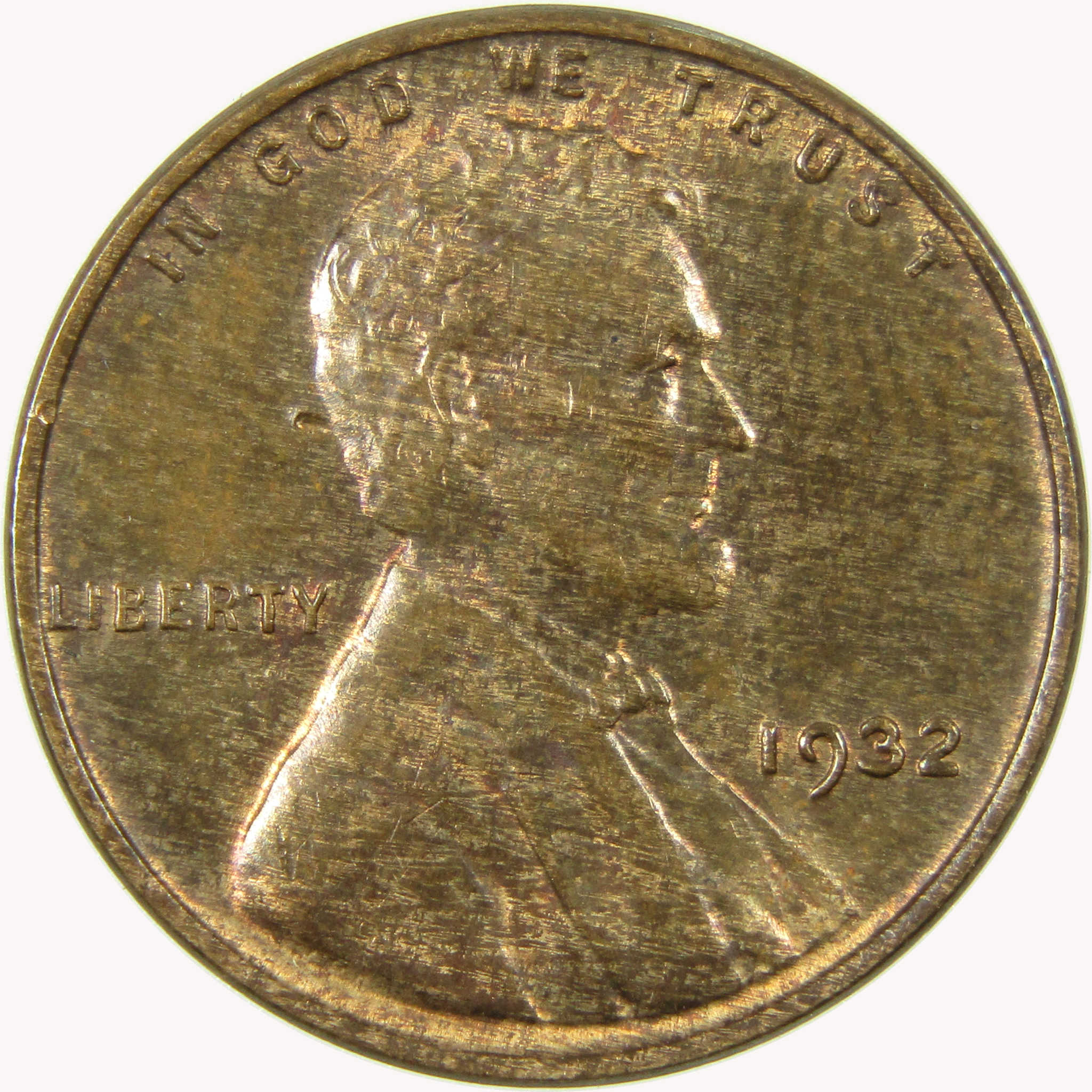 1932 Lincoln Wheat Cent Borderline Uncirculated Penny SKU:I26639