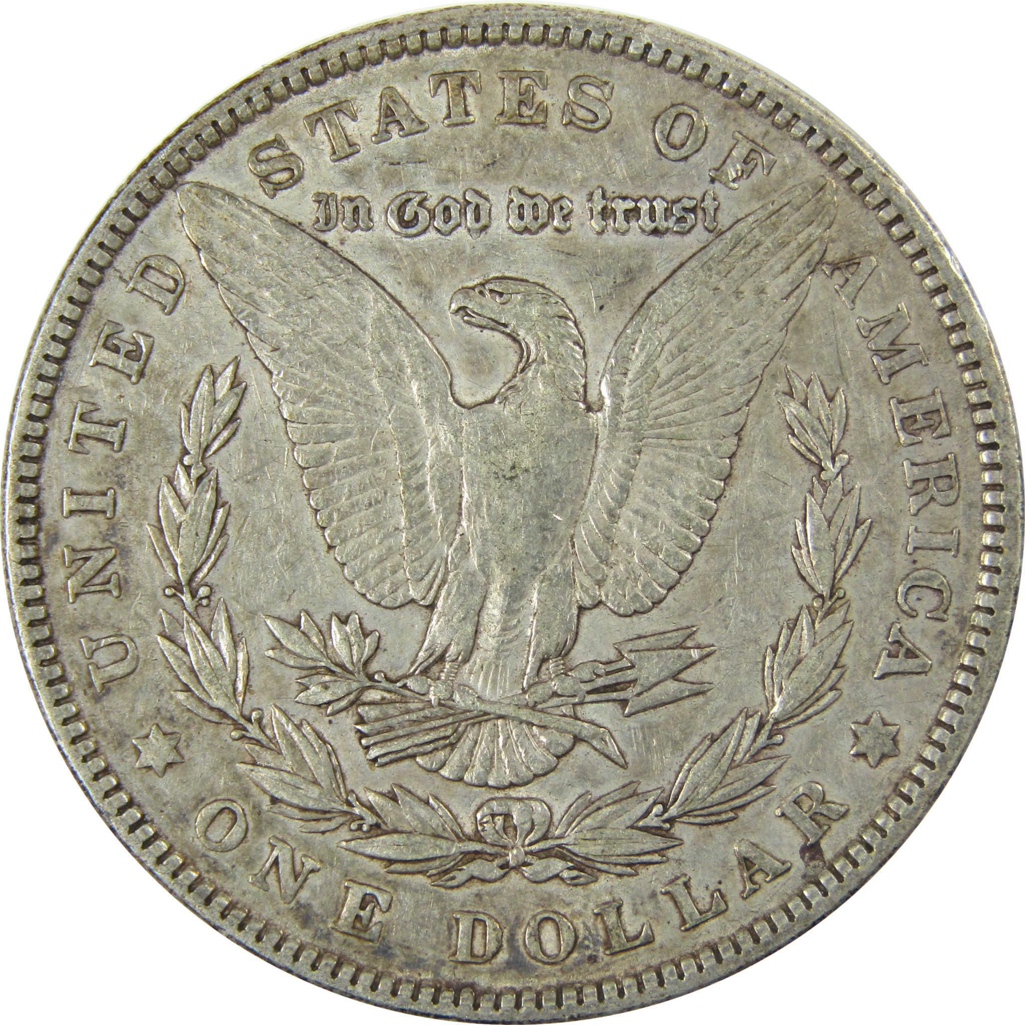 1902 Morgan Silver Dollar XF EF Extremely Fine $1 Coin Toned SKU:CP669