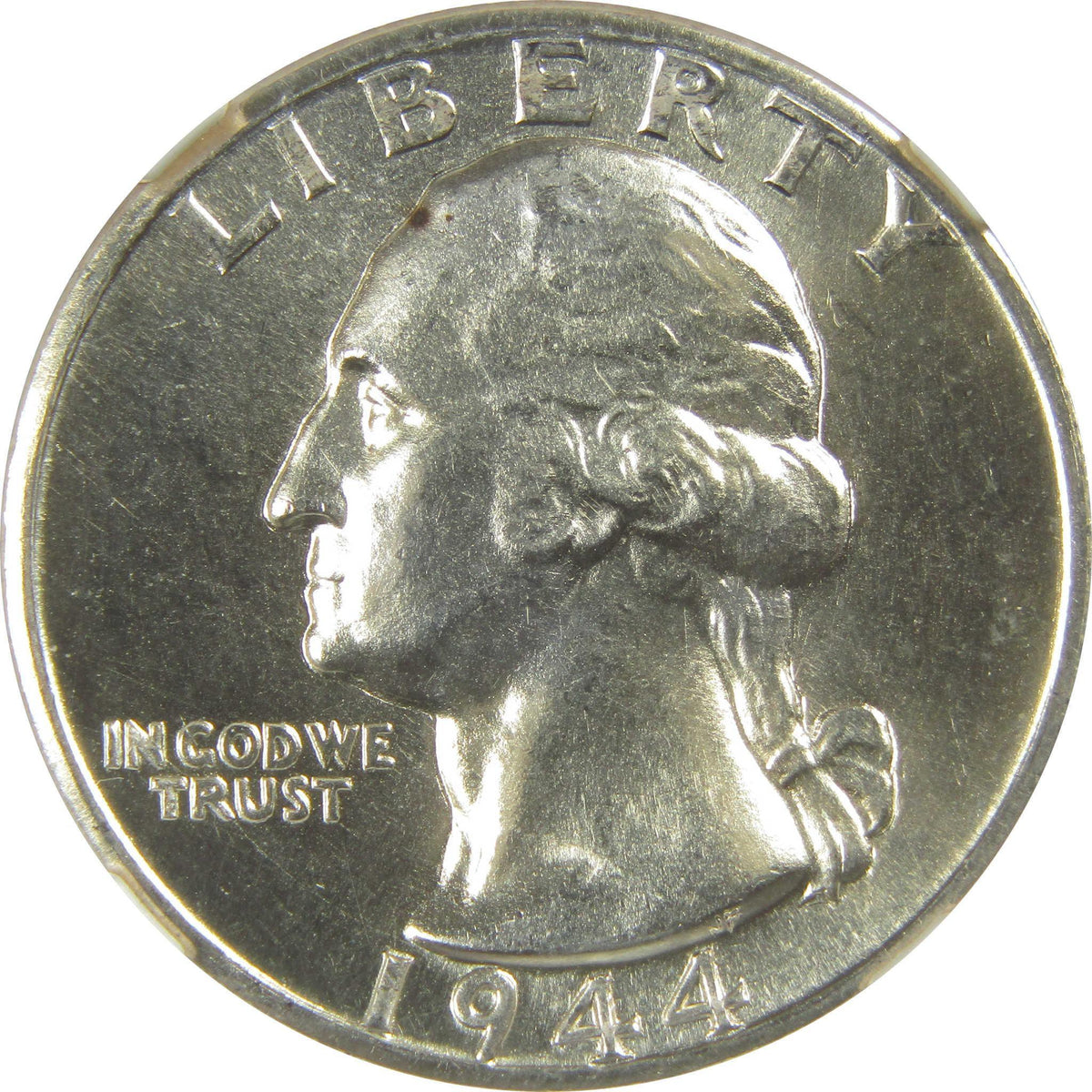 1944 D Washington Quarter MS 66 NGC Silver Bag Fragment SKU:I20499