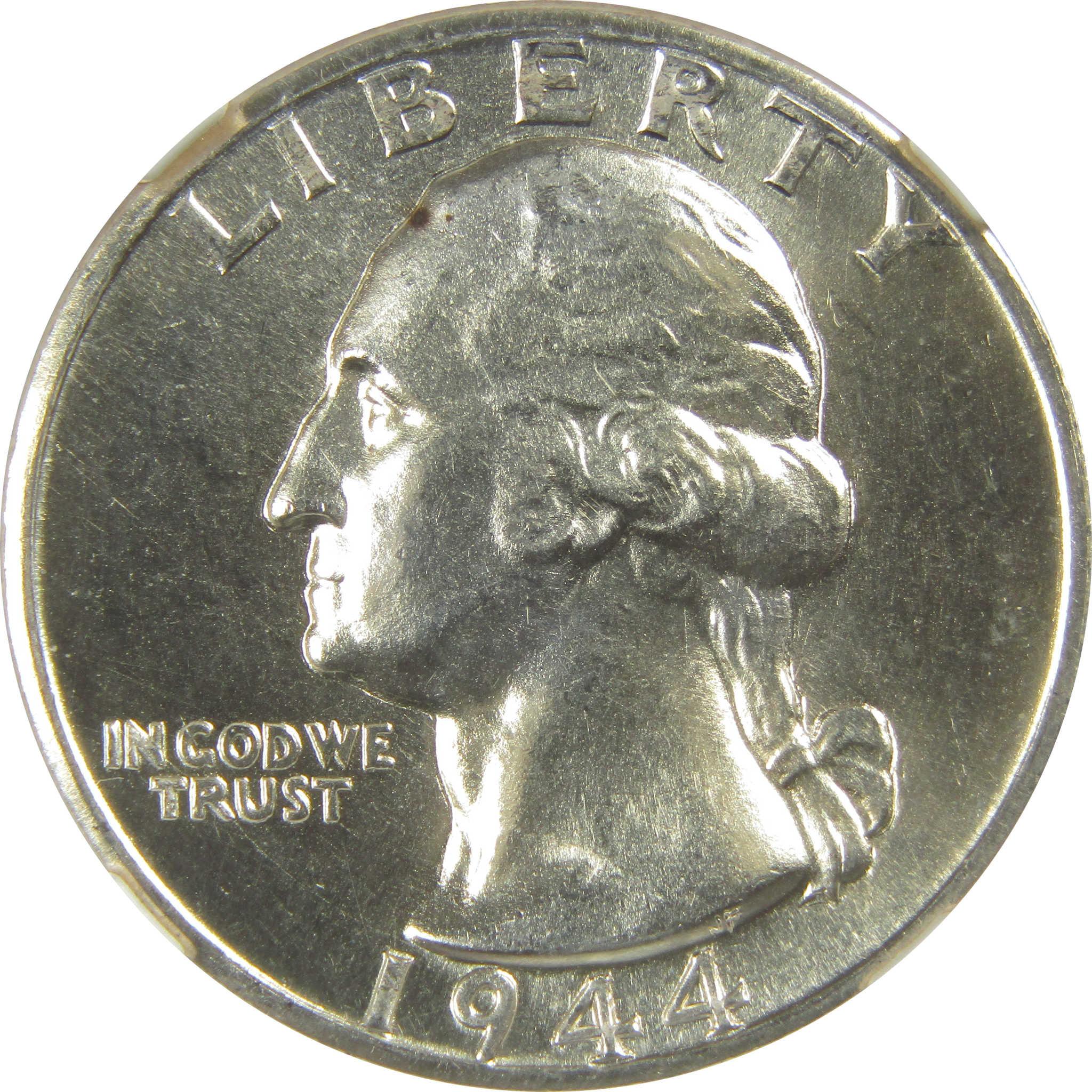 1944 D Washington Quarter MS 66 NGC Silver Bag Fragment SKU:I20499