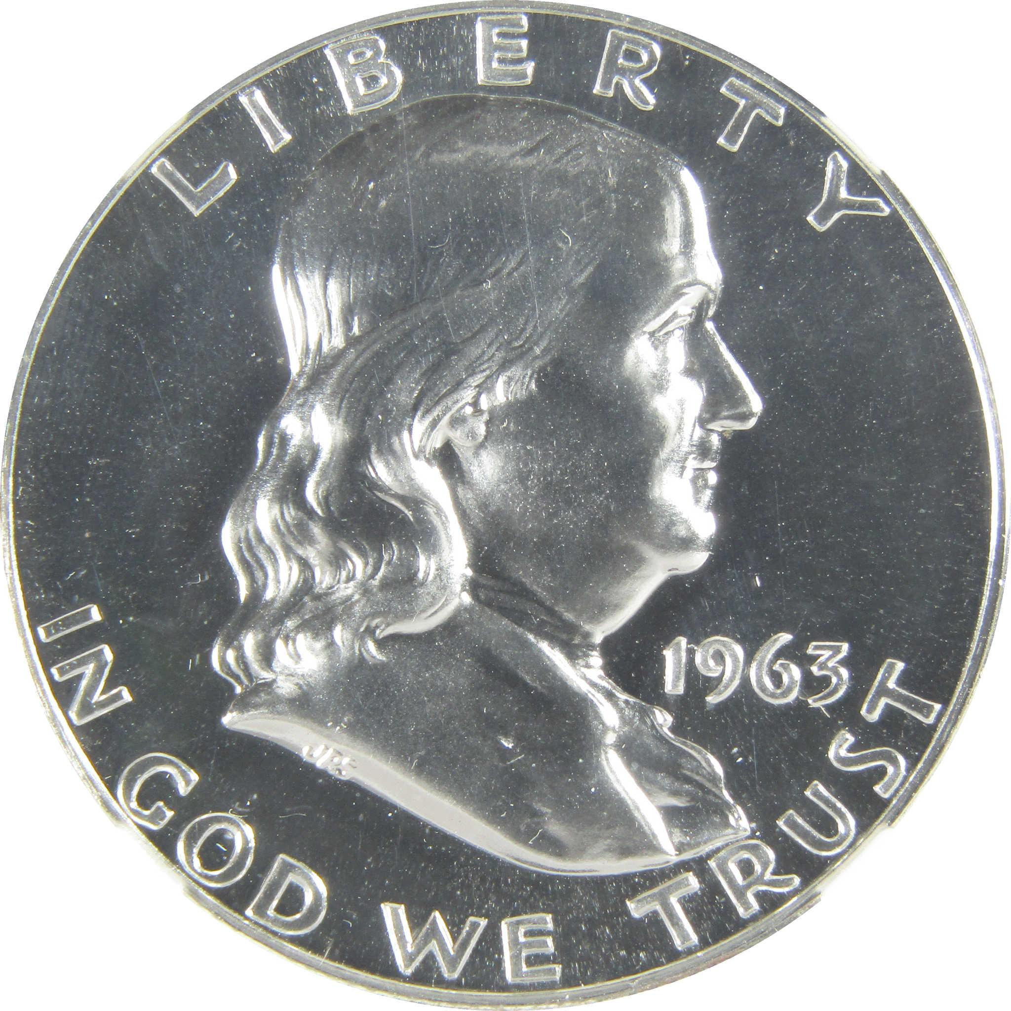 1963 Franklin Silver Half Dollar PF 69 NGC Proof 50c Coin SKU:I27427