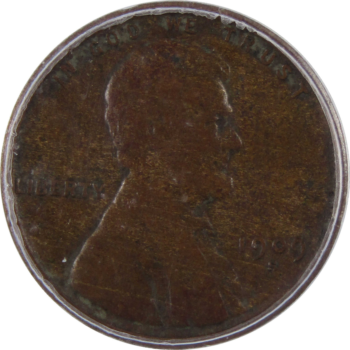 1909 S Lincoln Wheat Cent F 12 ICG Penny 1c Coin SKU:I29093