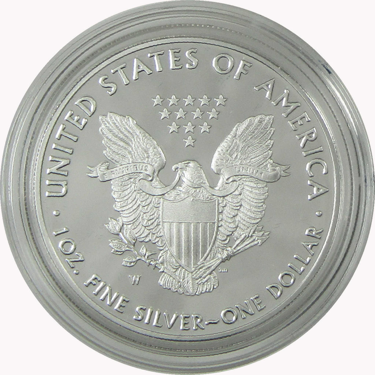 2019 W American Silver Eagle Proof $1 Coin Collectible OGP COA