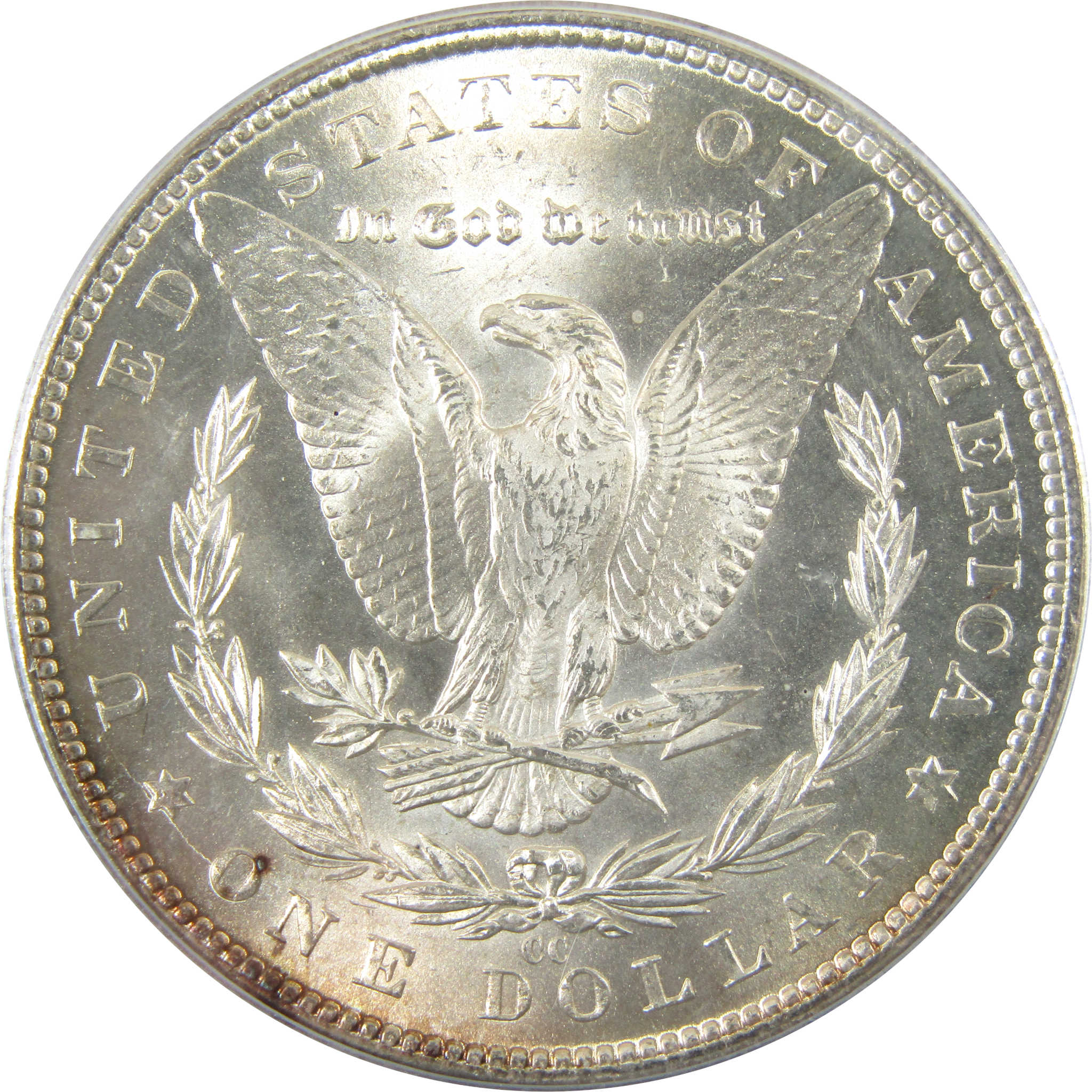 1884 CC Morgan Silver Dollar MS 62 PCGS McClaren SKU:CP1044