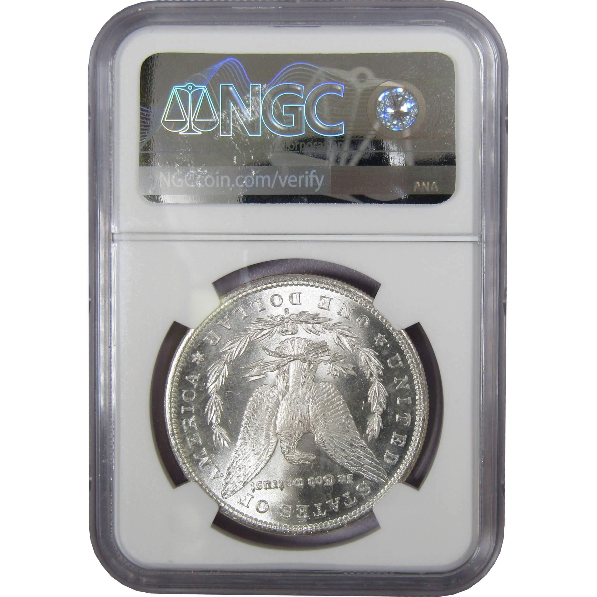 1881 S Morgan Dollar MS 64 NGC Silver Uncirculated $1 Coin