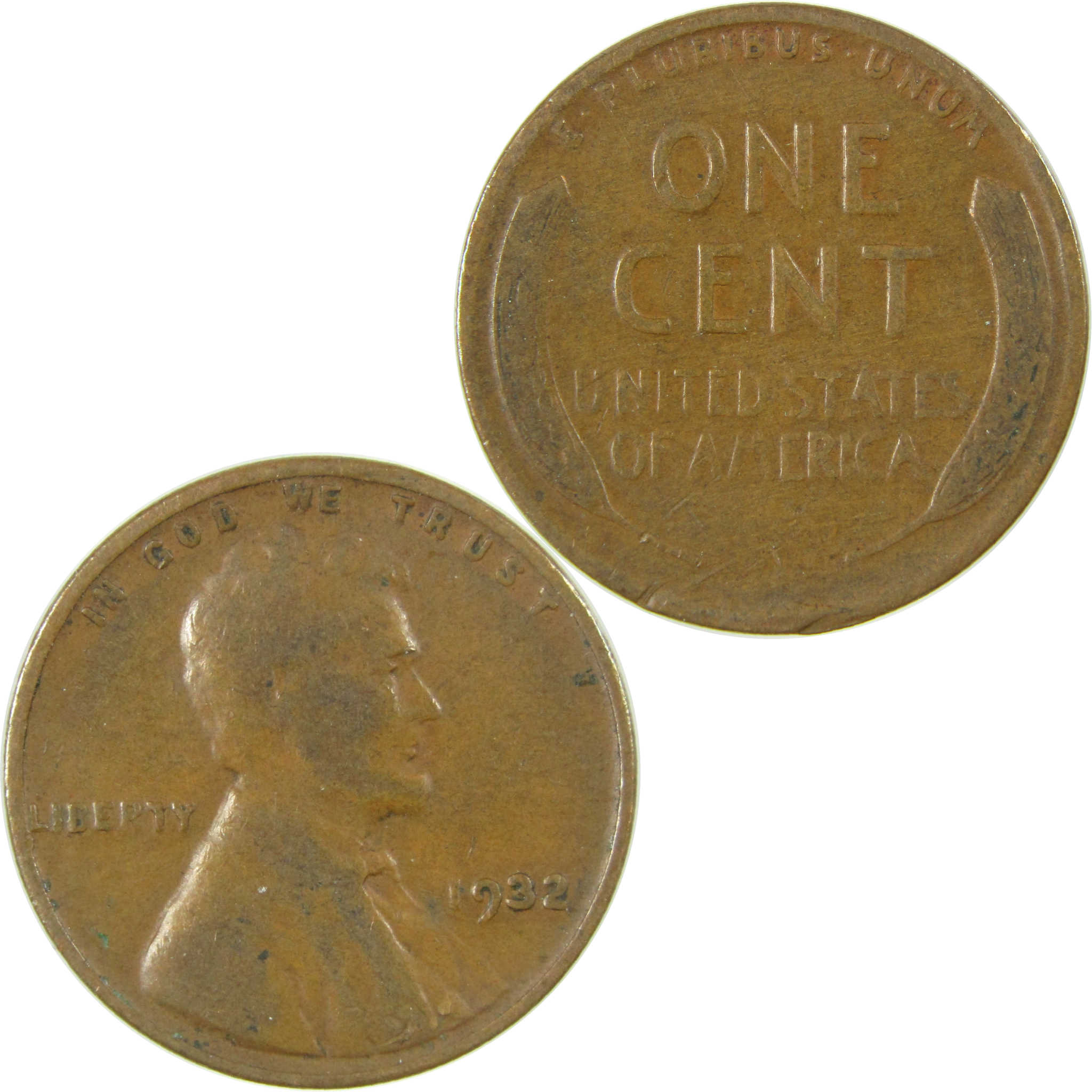 1932 Lincoln Wheat Cent VG Very Good Penny 1c Coin SKU:I26765