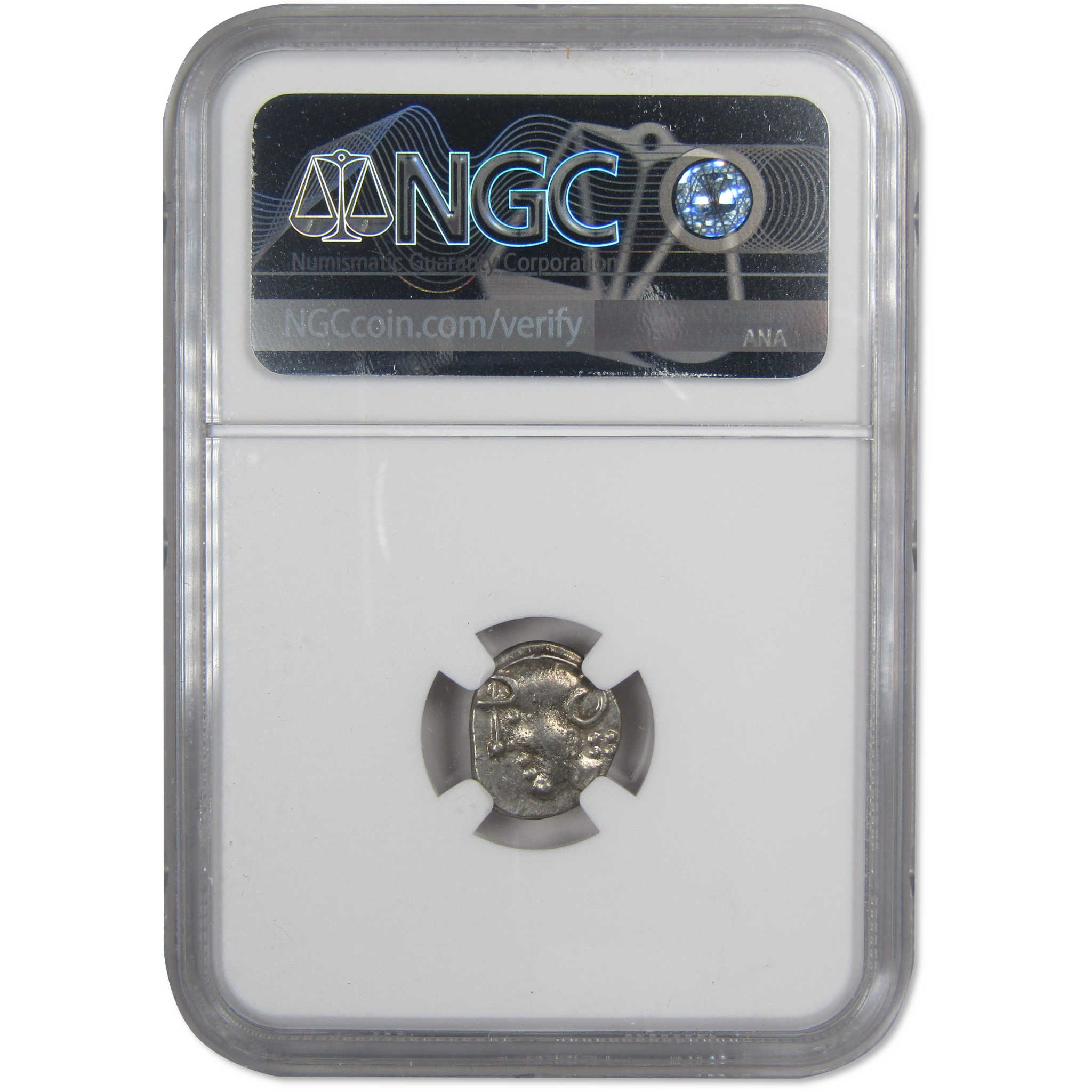 Gaul Aedui Silver Quinari Roma Horse Ch XF NGC Ancient SKU:IPC5726