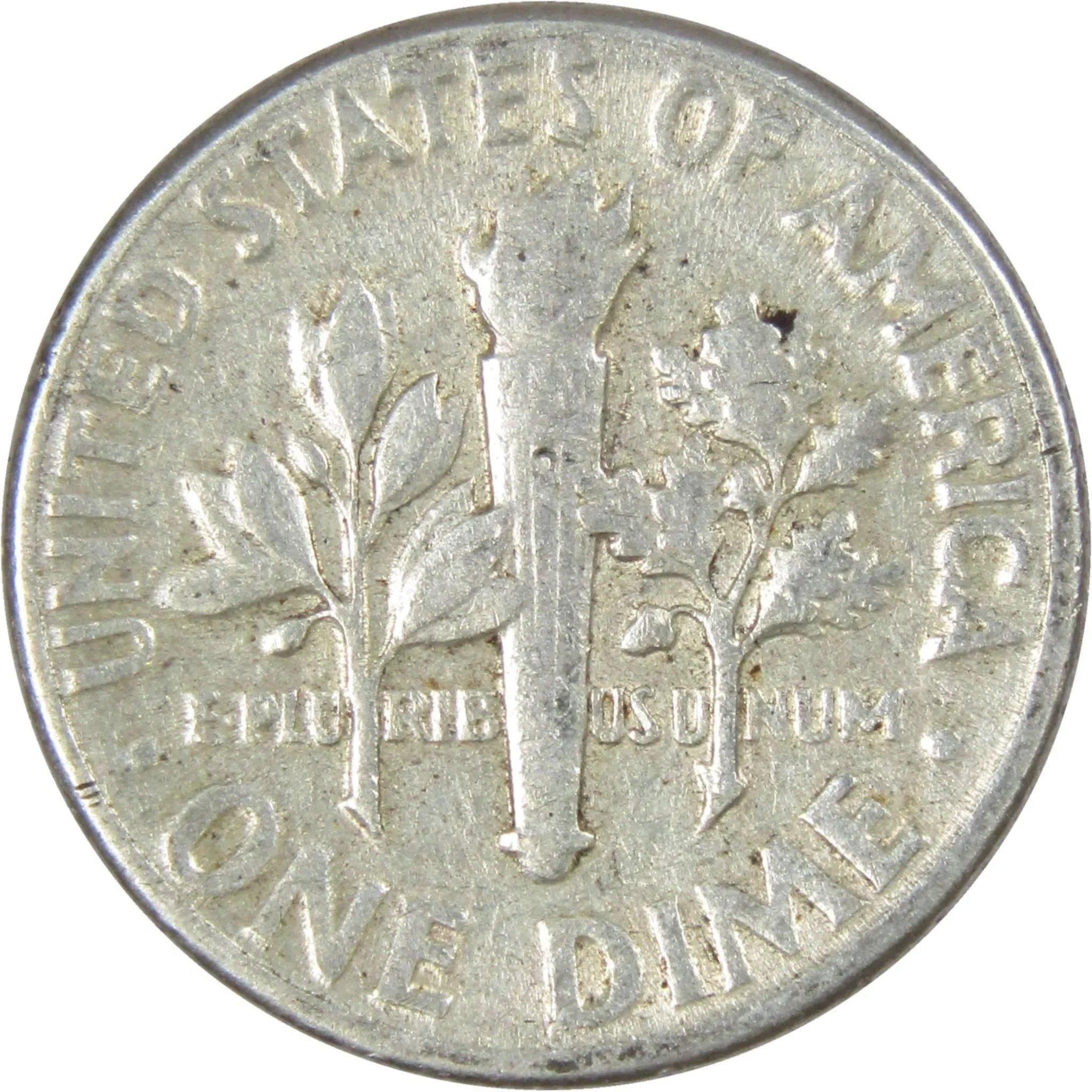 1956 Roosevelt Dime AG About Good 90% Silver 10c US Coin Collectible