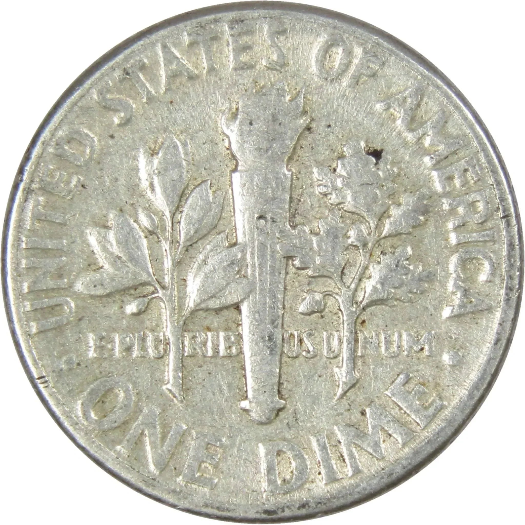1956 Roosevelt Dime AG About Good 90% Silver 10c US Coin Collectible