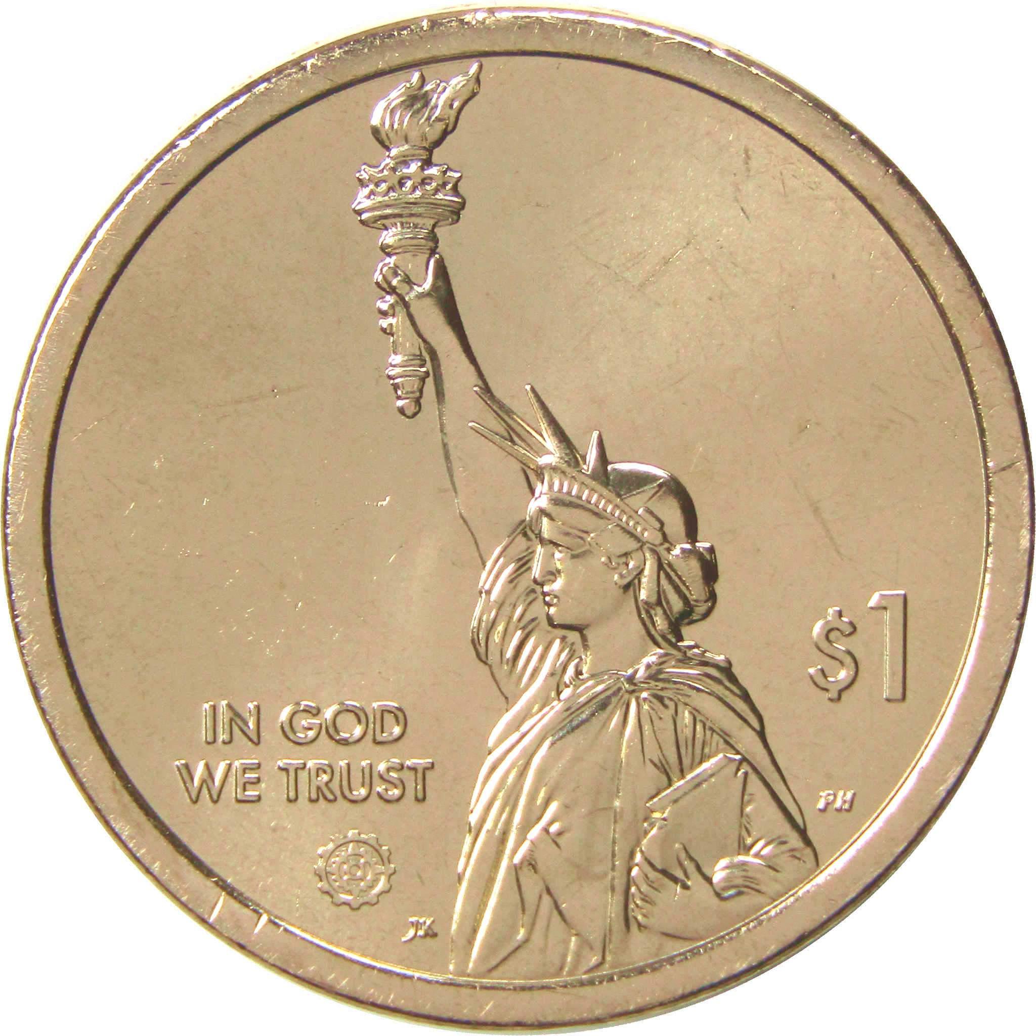 2019 D Delaware American Innovation Dollar BU Uncirculated Mint State $1 US Coin