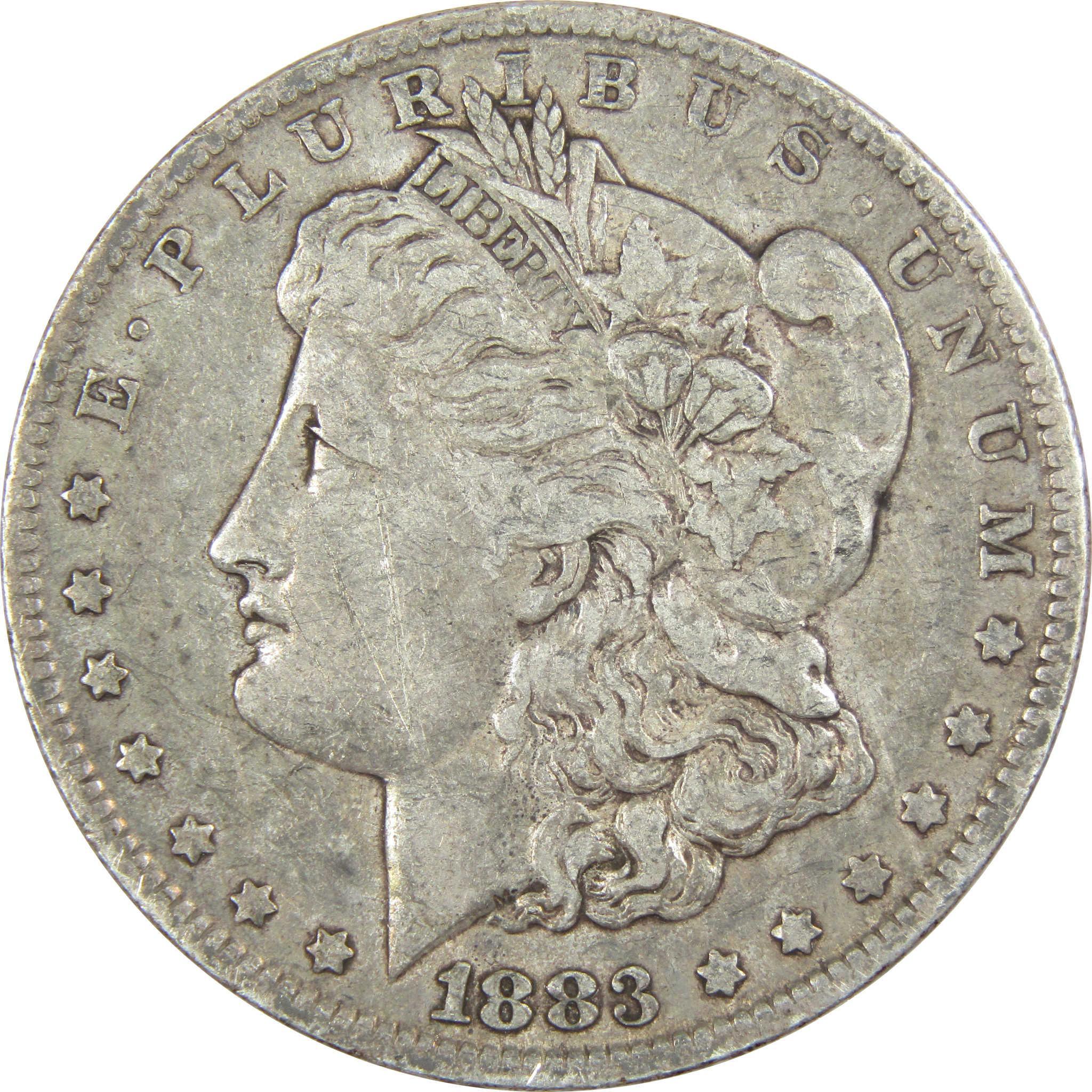 1883 O Morgan Dollar VF Very Fine 90% Silver $1 US Coin Collectible - Morgan coin - Morgan silver dollar - Morgan silver dollar for sale - Profile Coins & Collectibles