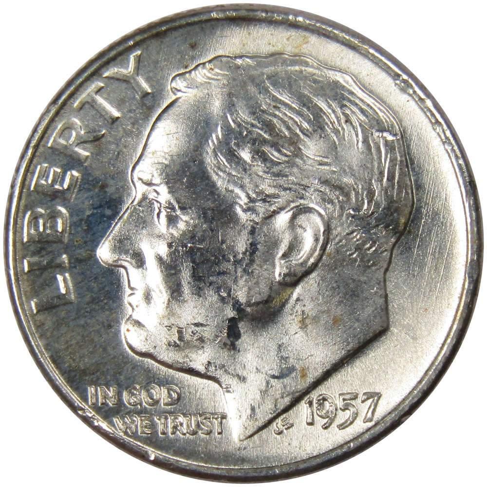 Orders 1957 d silver dime