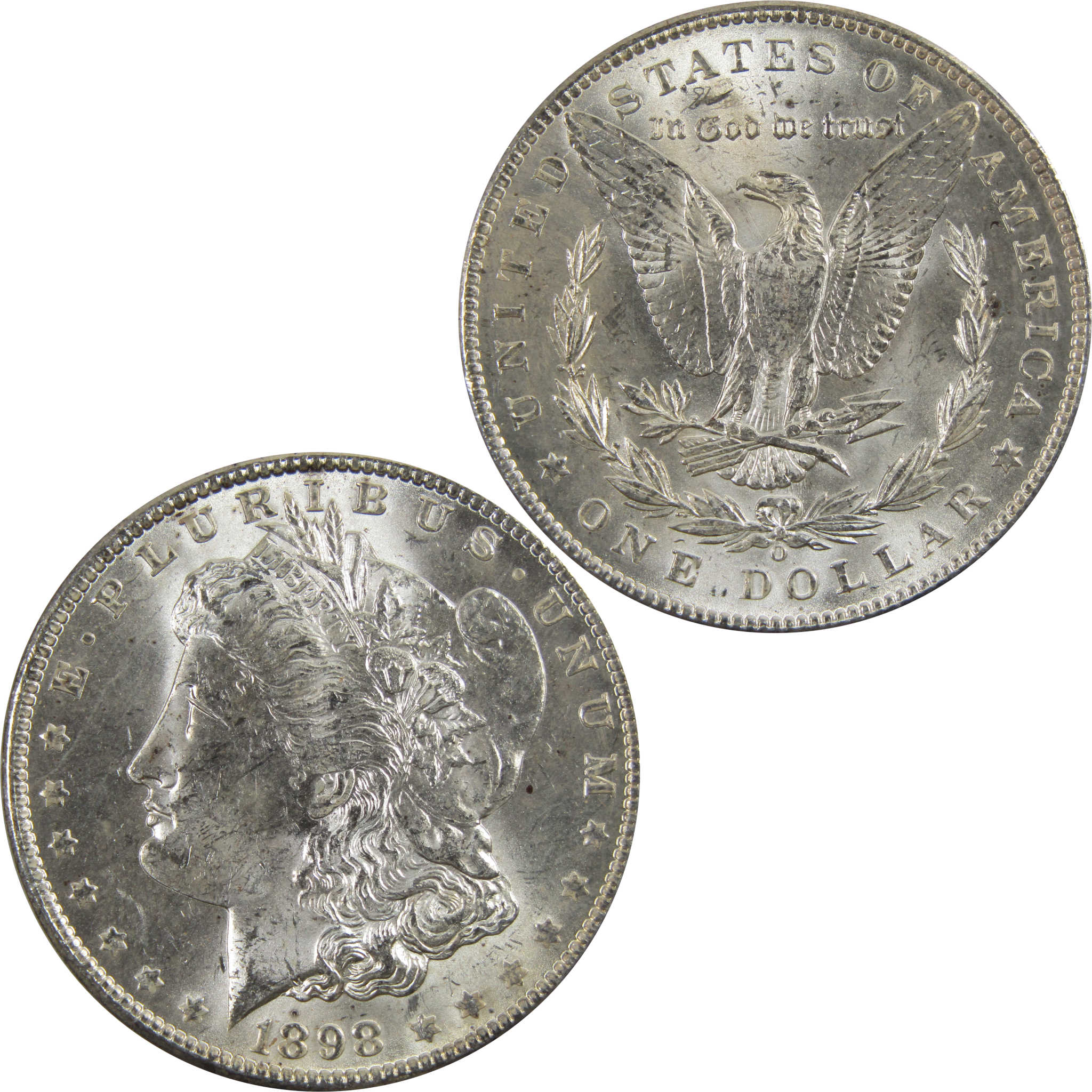 1898 O Morgan Dollar BU Uncirculated 90% Silver $1 Coin SKU:I5252 - Morgan coin - Morgan silver dollar - Morgan silver dollar for sale - Profile Coins & Collectibles