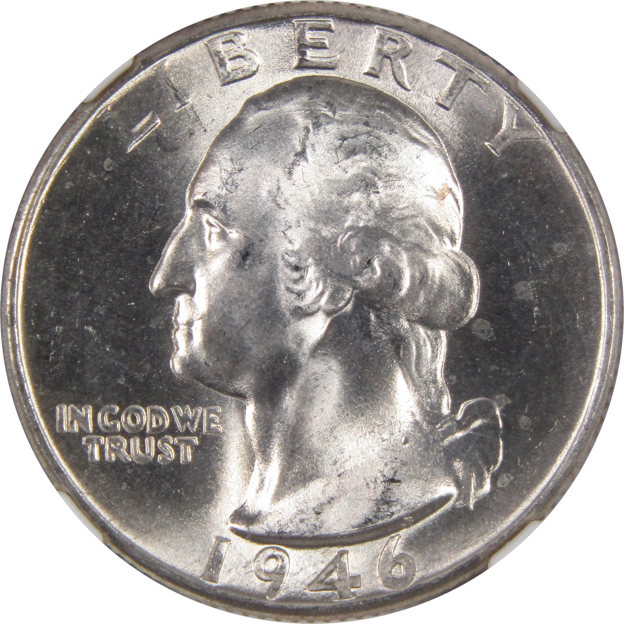 1946 D/D FS-501 Washington Quarter MS 65 NGC Silver SKU:I2849