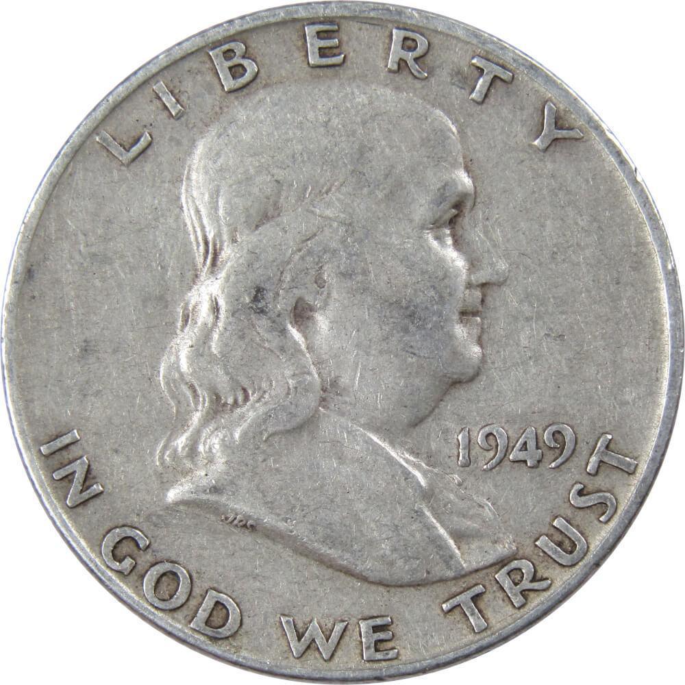 USA フランクリン 1949年 50セント 銀貨 USA フランクリン 1949年 50セント 銀貨 アメリカ/USA 50セント銀貨