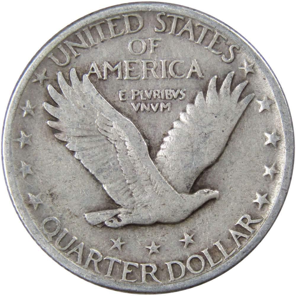 1929 Standing Liberty Quarter VG Very Good 90% Silver 25c US Type Coin