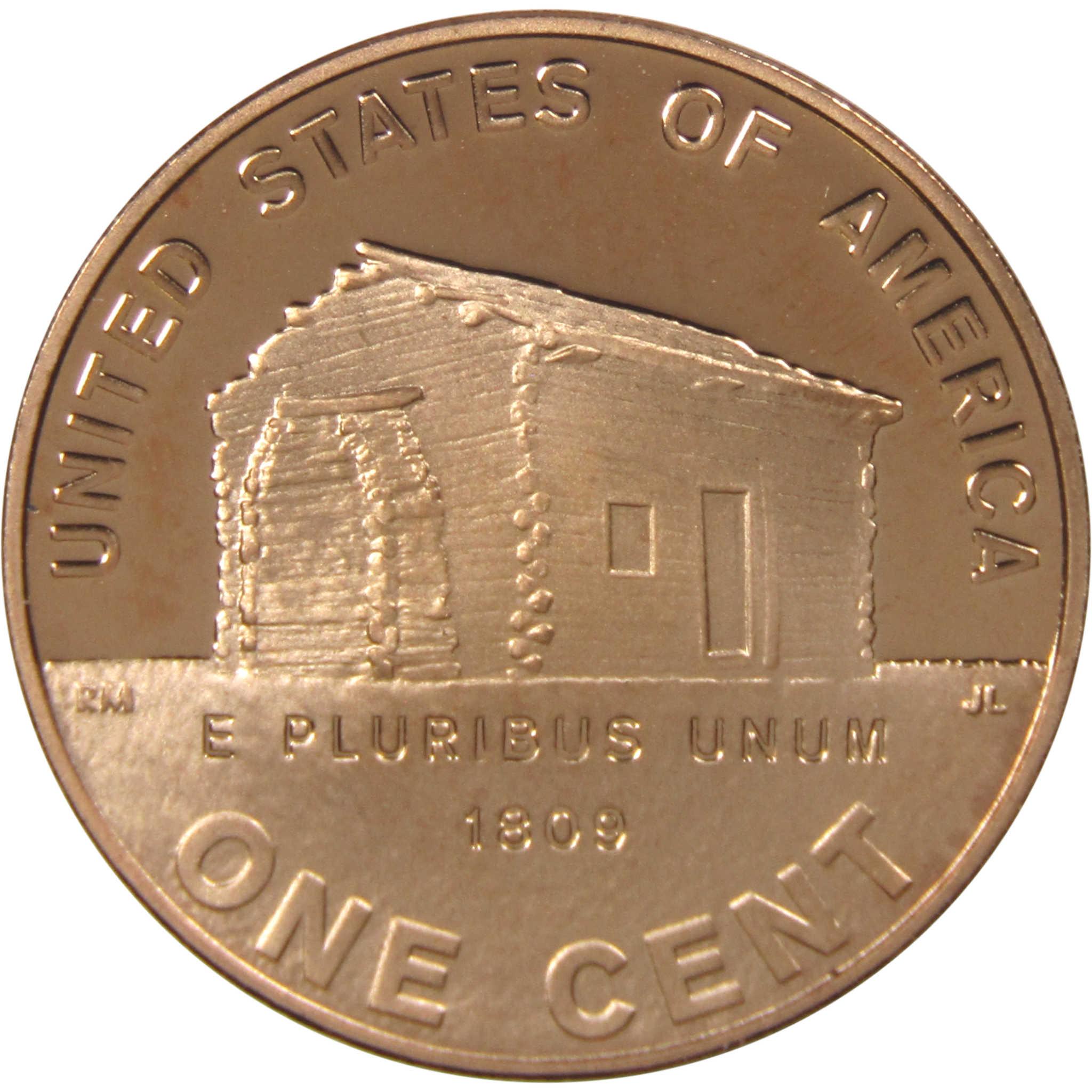 2009 S Lincoln Bicentennial Cent Birth and Early Childhood Proof Bronze Penny 1c