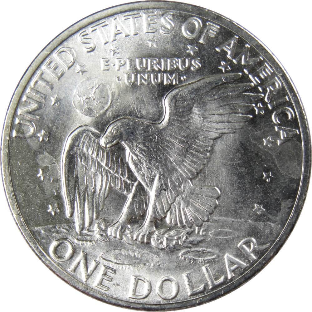 1971 S Eisenhower Dollar BU Uncirculated Mint State 40% Silver IKE $1 Coin