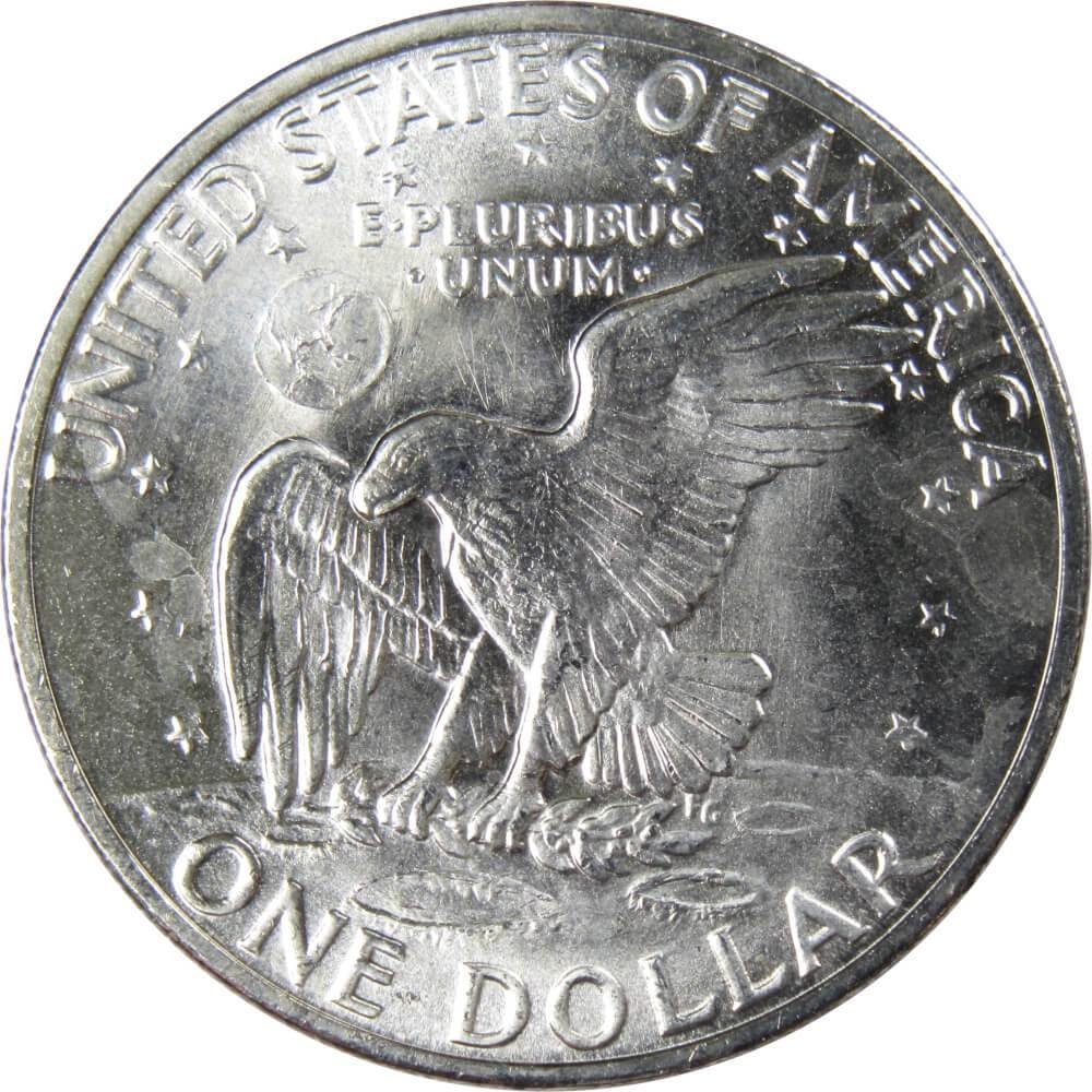 1971 S Eisenhower Dollar BU Uncirculated Mint State 40% Silver IKE $1 Coin