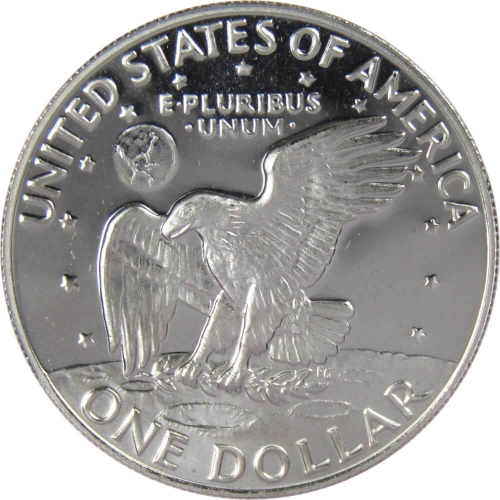 1973 S Eisenhower Dollar Choice Proof Clad IKE $1 US Coin Collectible