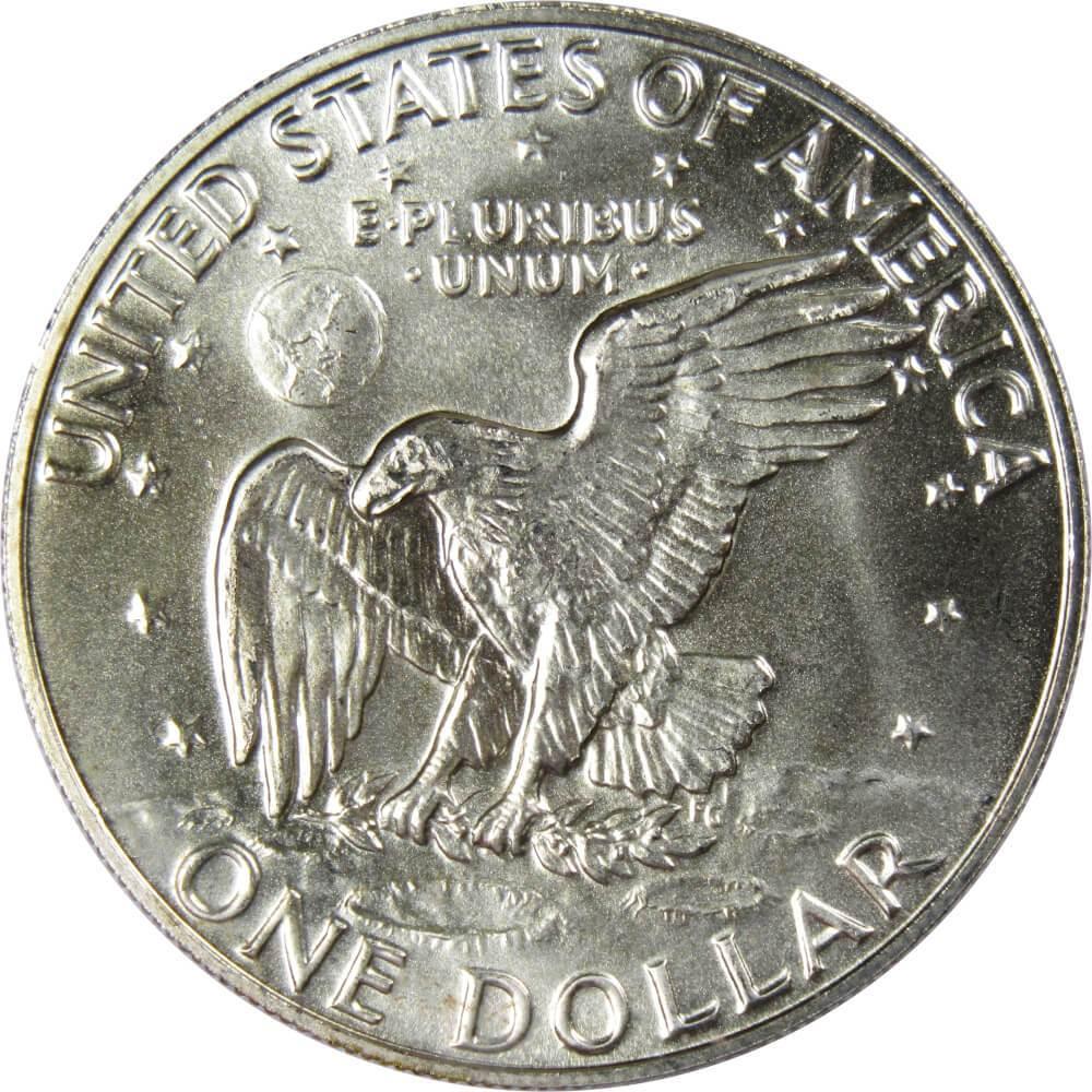 1974 S Eisenhower Dollar BU Uncirculated Mint State 40% Silver IKE $1 Coin